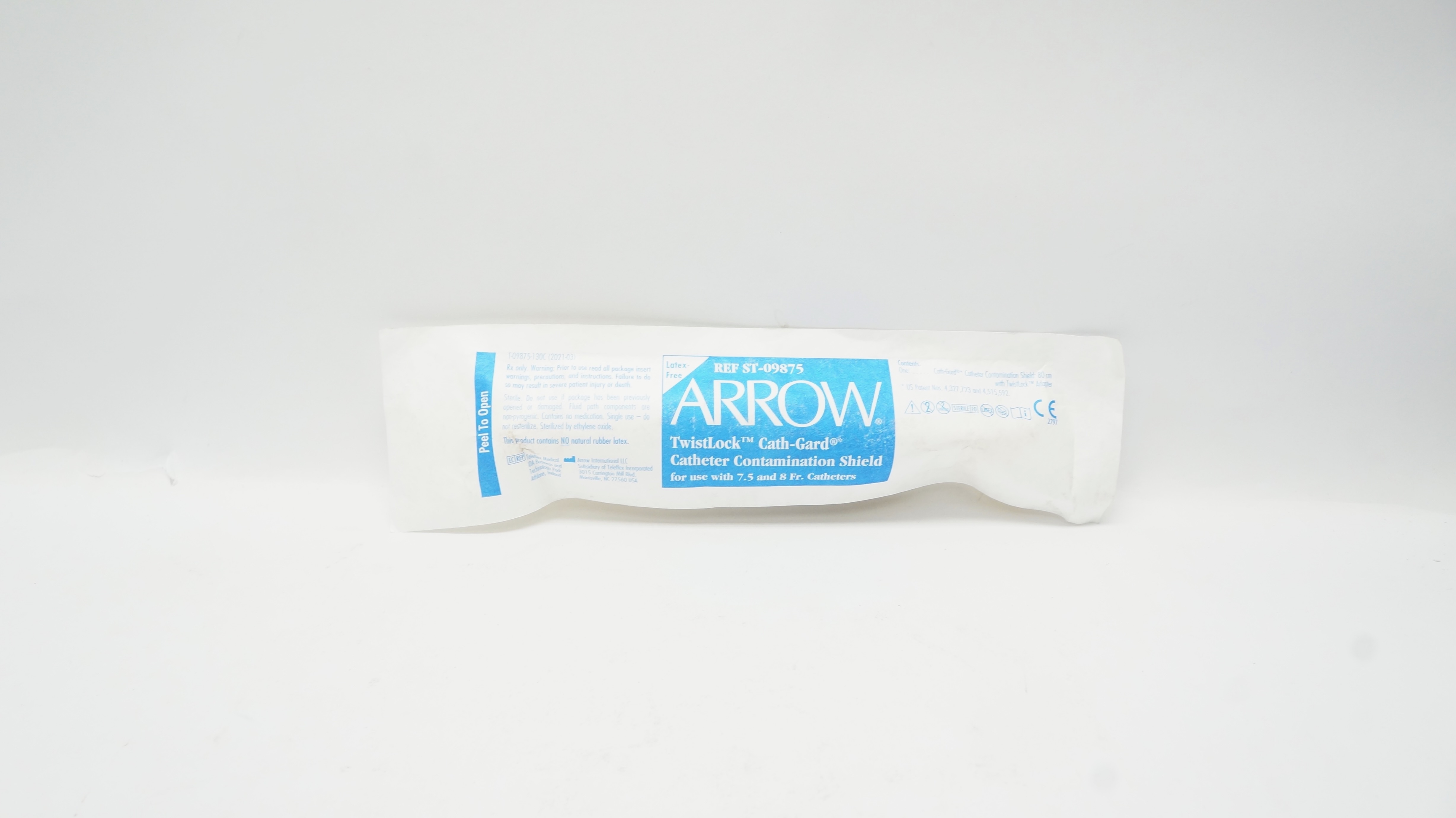 Teleflex ST-09875 Arrow TwistLock  Cath-Gard Contamination Shield 7.5 &  8Fr