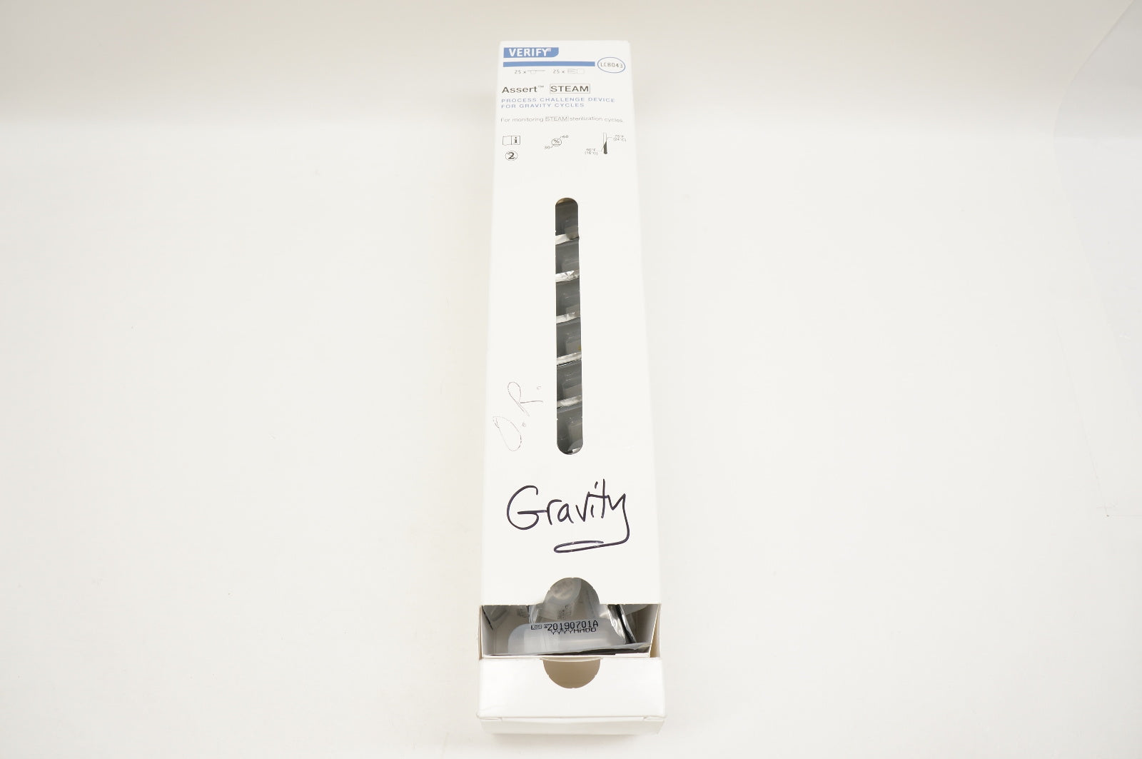 Steris LCB043 VERIFY Assert STEAM Process Challenge Device (x) - Box of 20