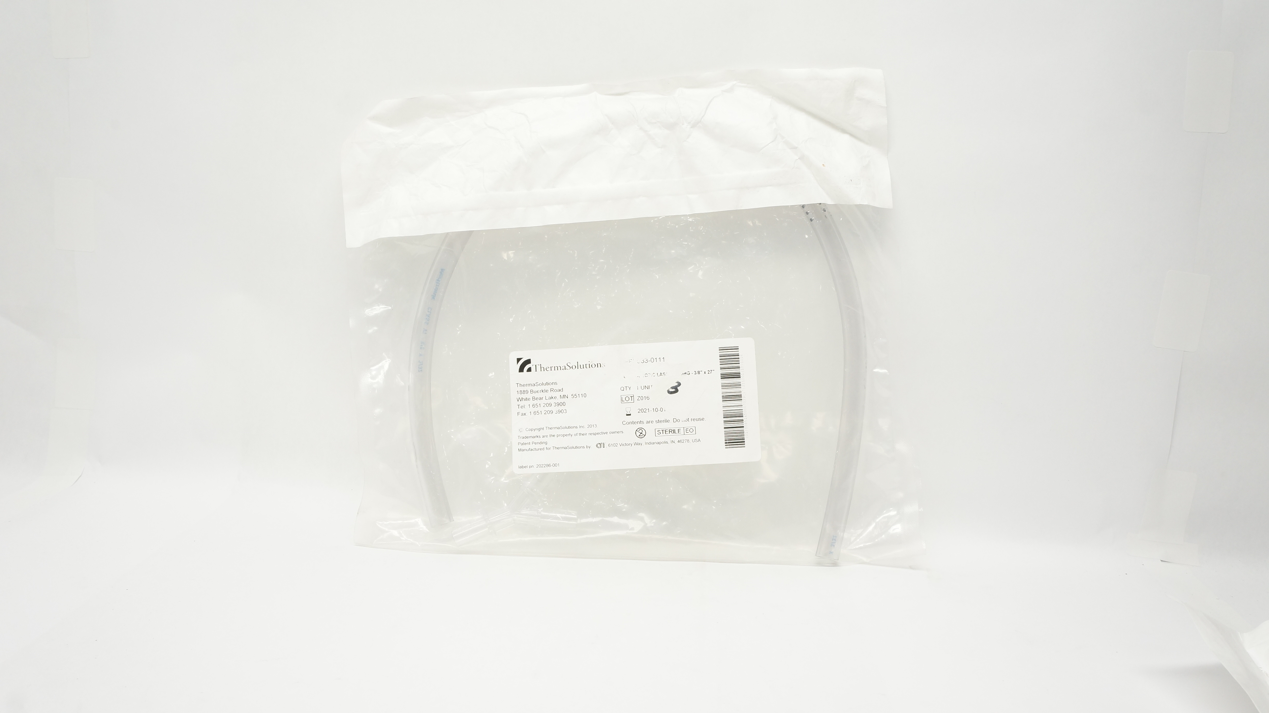 ThermaSolution 033-0111 Laparoscopic Lasso Tubing 3/8 inch x 27 inch (x)