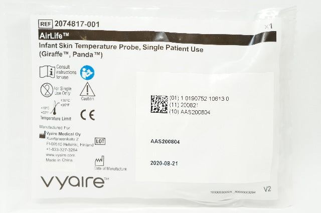 Vyaire 2074817-001 AirLife Infant Skin Temperature Probe