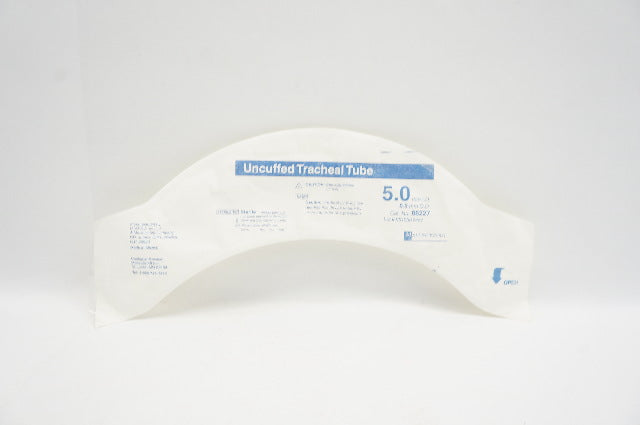 Covidien 86227 Mallinckrodt Oral/ Nasal Tracheal Tube Cuffless 5.0mm x 6.9mm