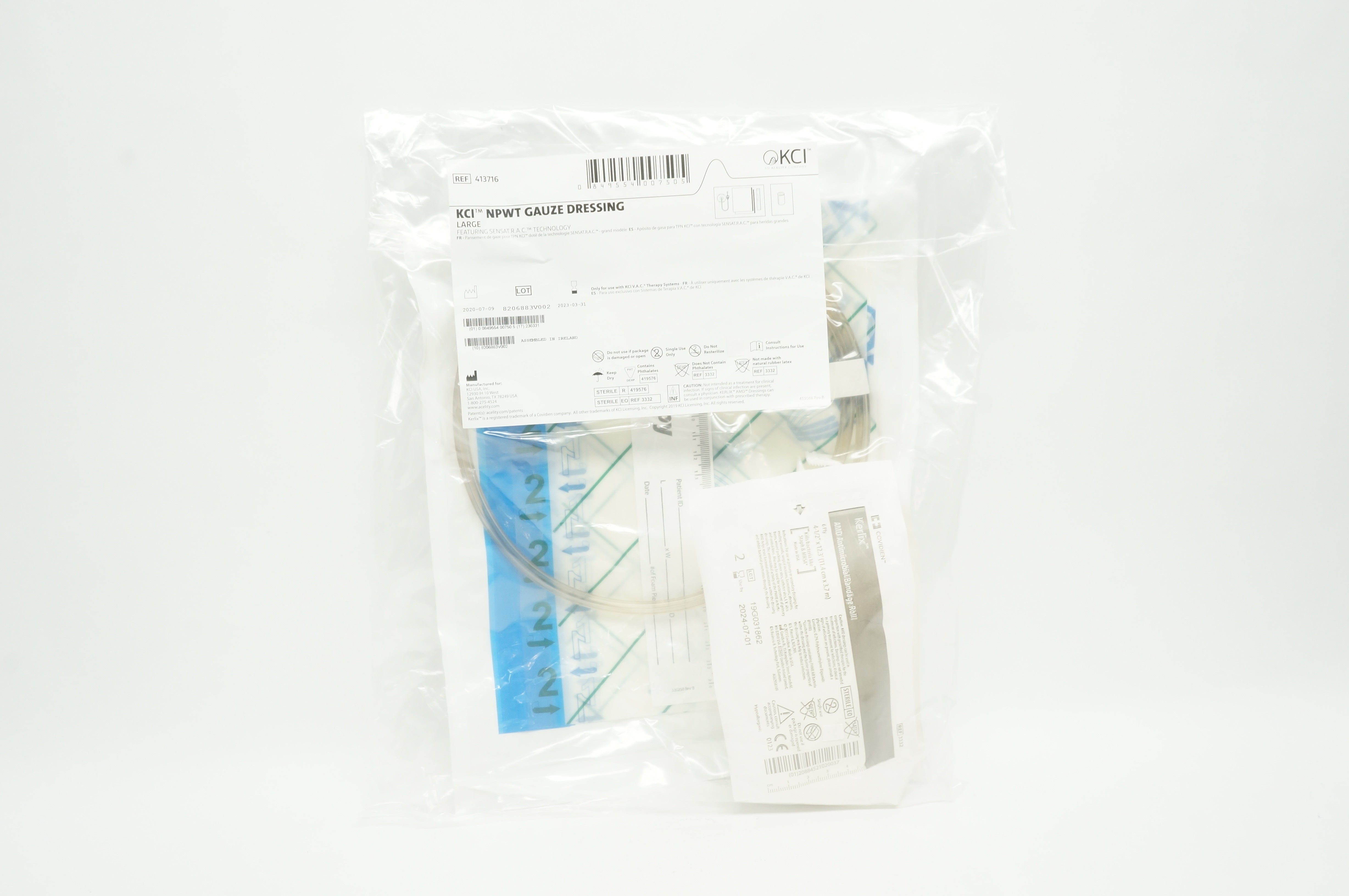 KCI 413716 NPWT Gauze Dressing Large