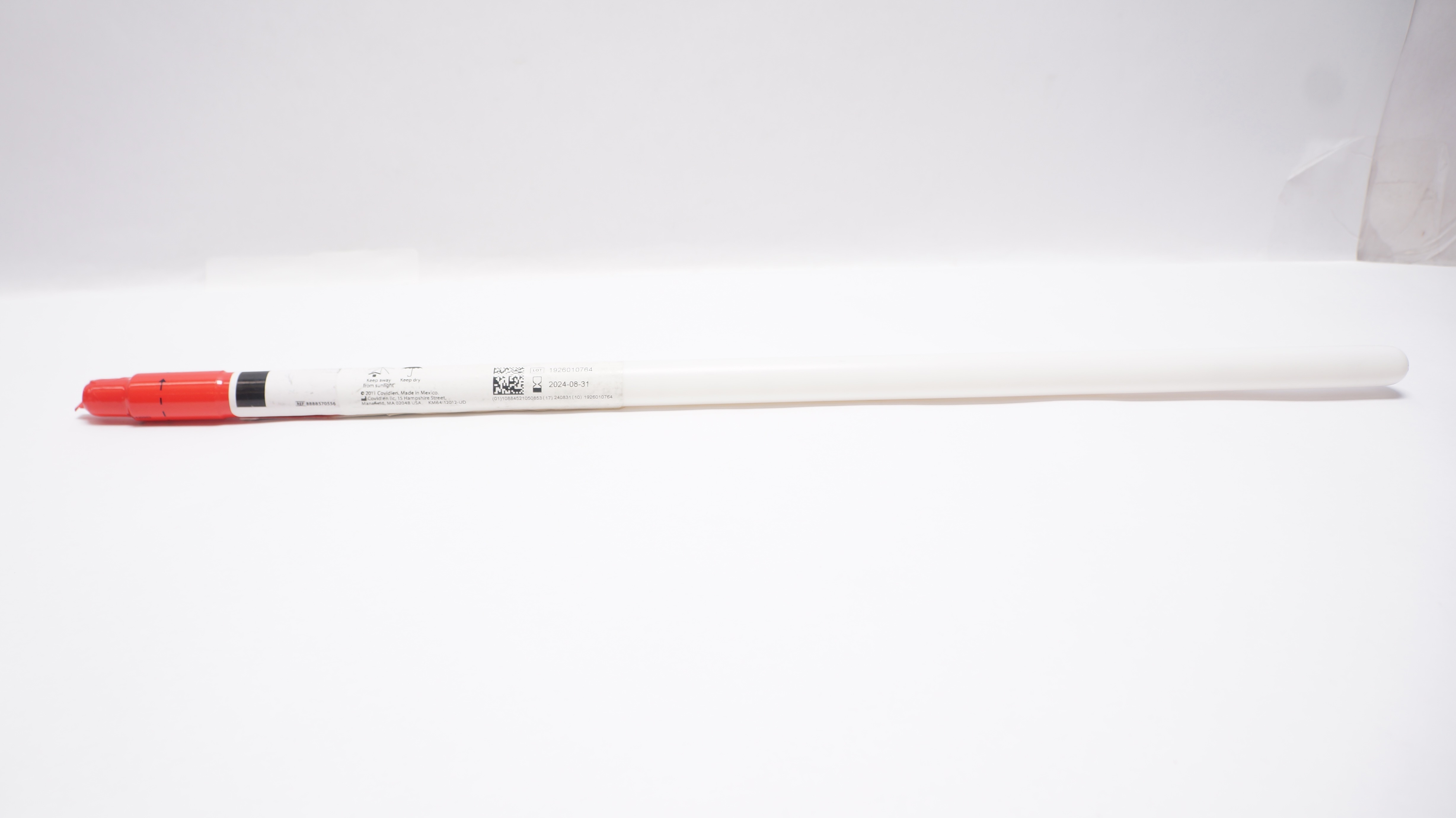 Covidien 8888570556 Argyle Thoracic Cath. Straight, 32Fr x 20inch