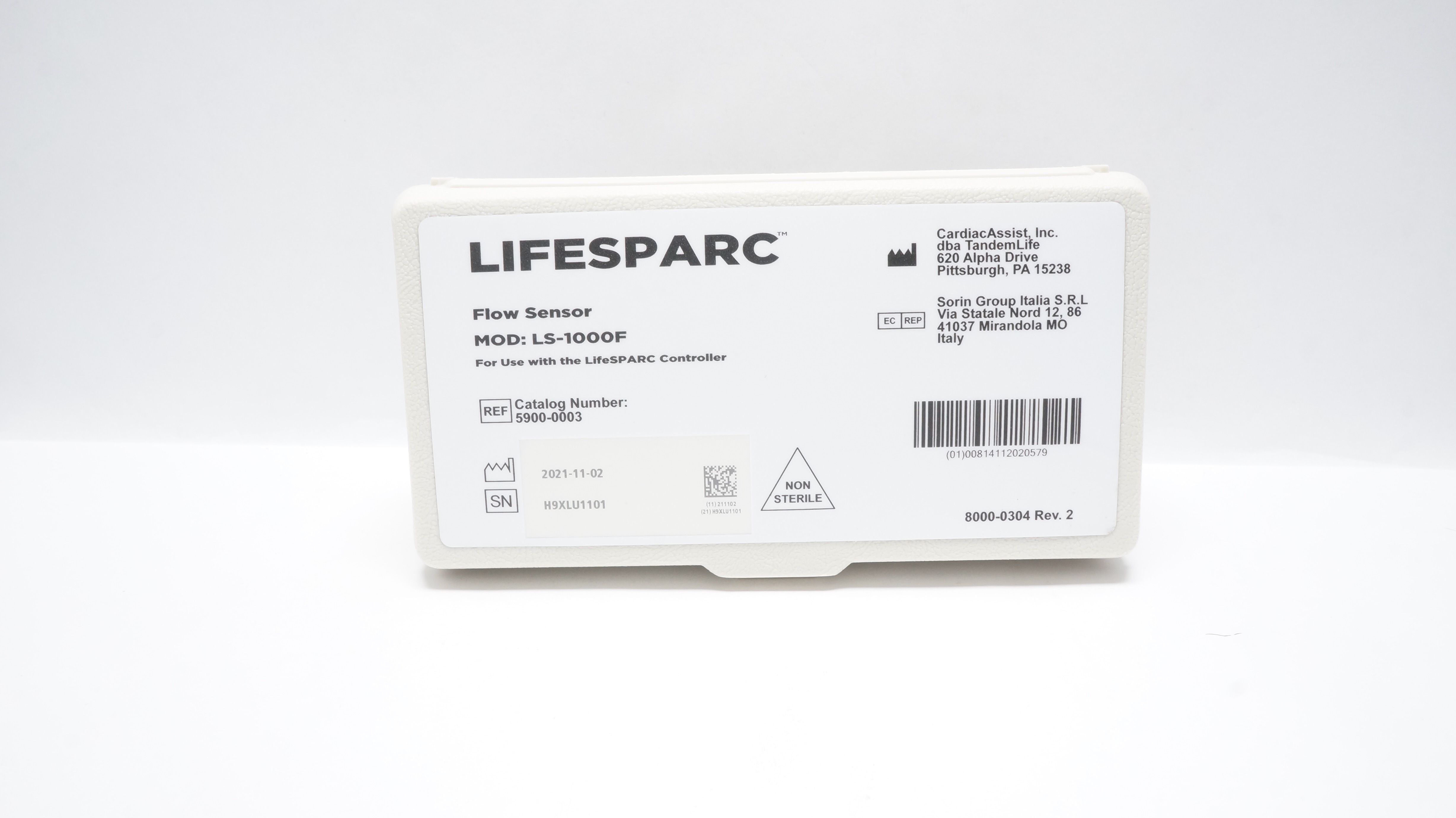 CardiacAssist 5900-0003 Lifesparc Flow Sensor