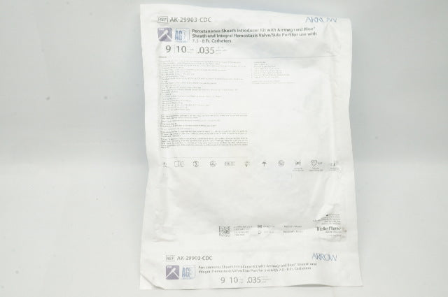Arrow AK-29903-CDC Percutaneous Sheath Introducer Kit 9Fr x 10cm x .035 inch (x)