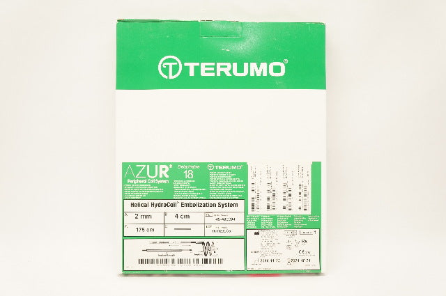 Terumo 45-480204 Azur Helical HydroCoil Embolization System 2mm x 4 x 175cm (x)