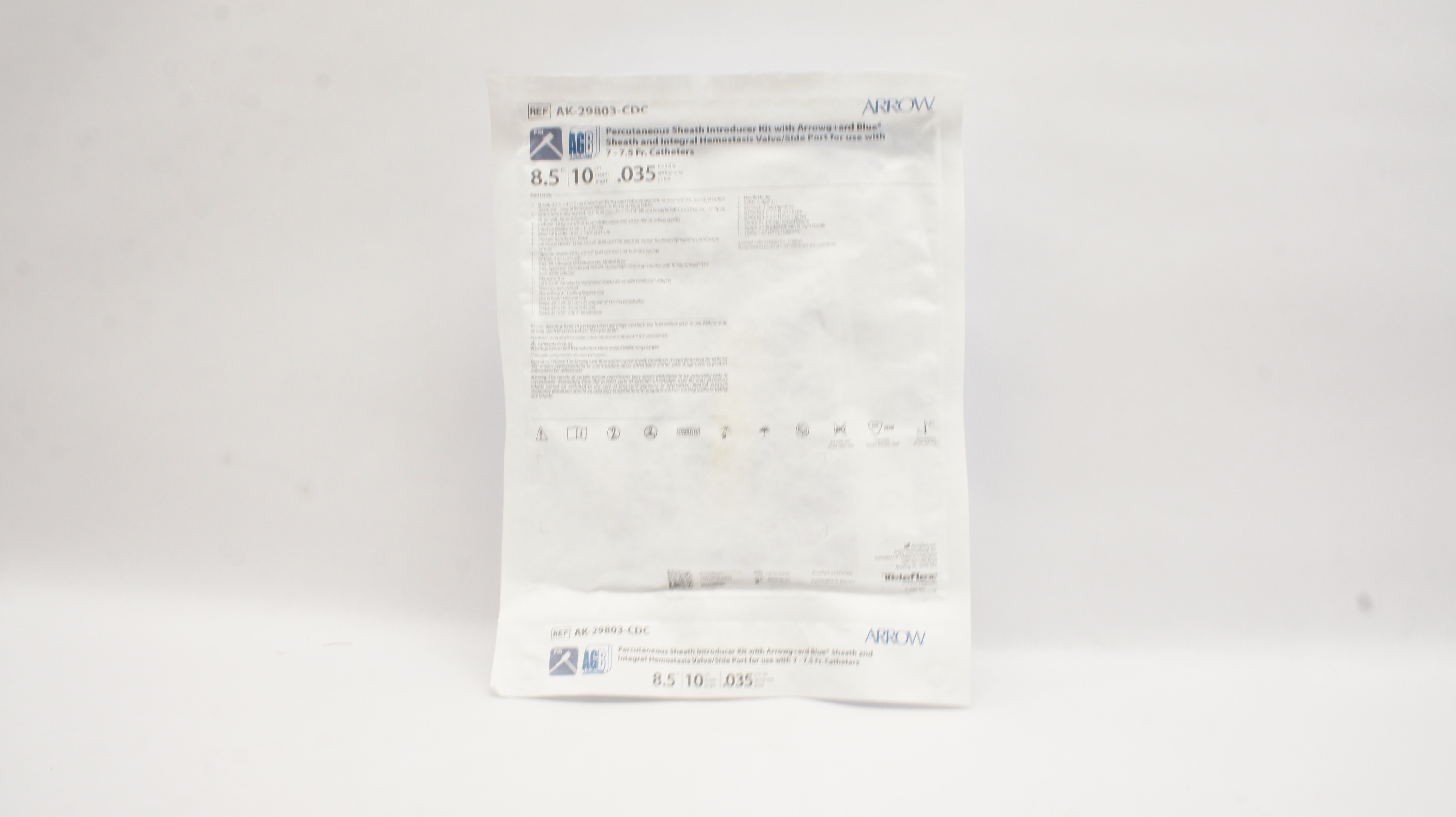 Arrow AK-29803-CDC Arrowgard Blue PSI Kit 8.5Fr x 10cm x 0.35 inch (x)