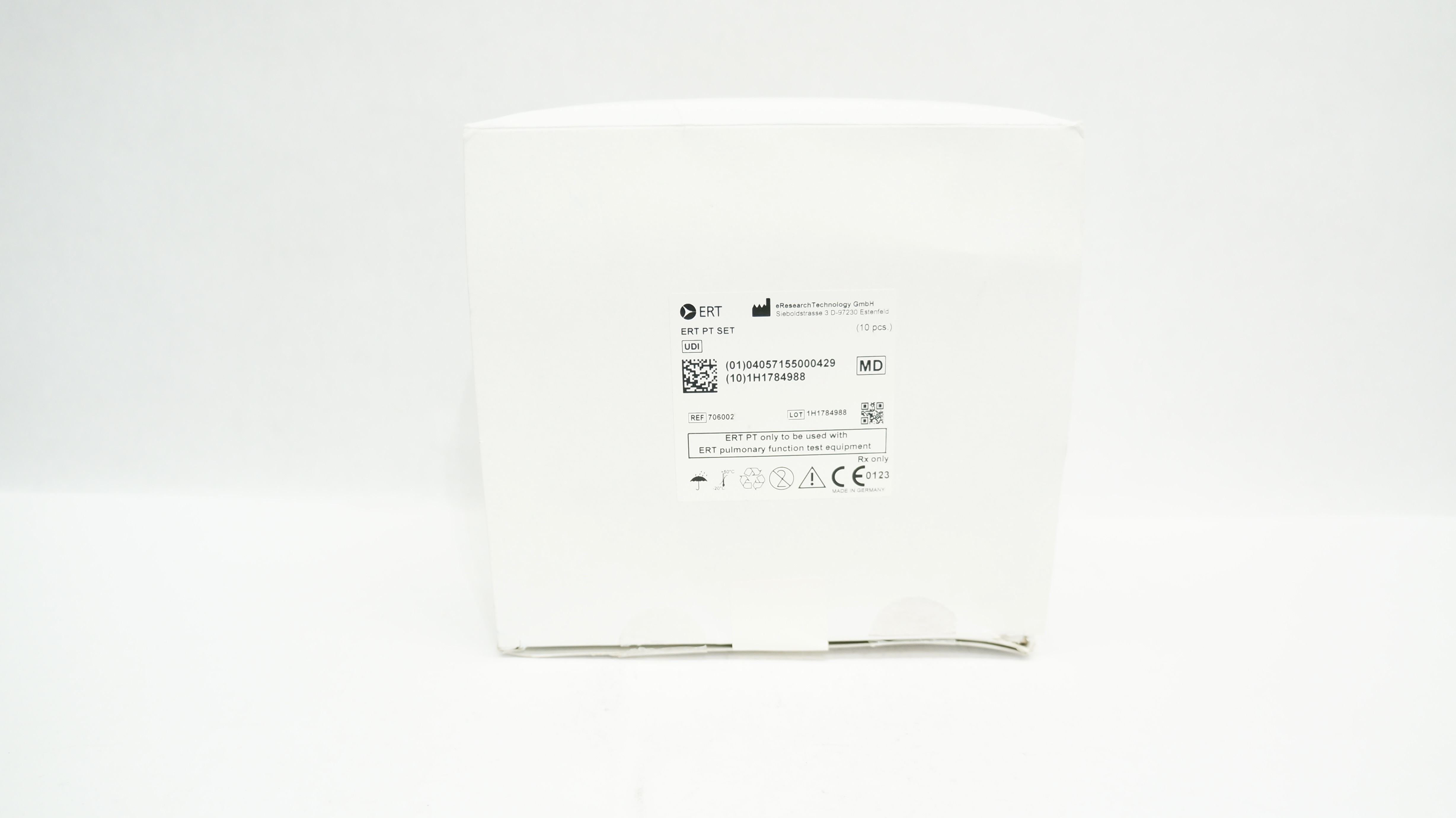 eResearch Technology 706002 PT Set - Box of 10