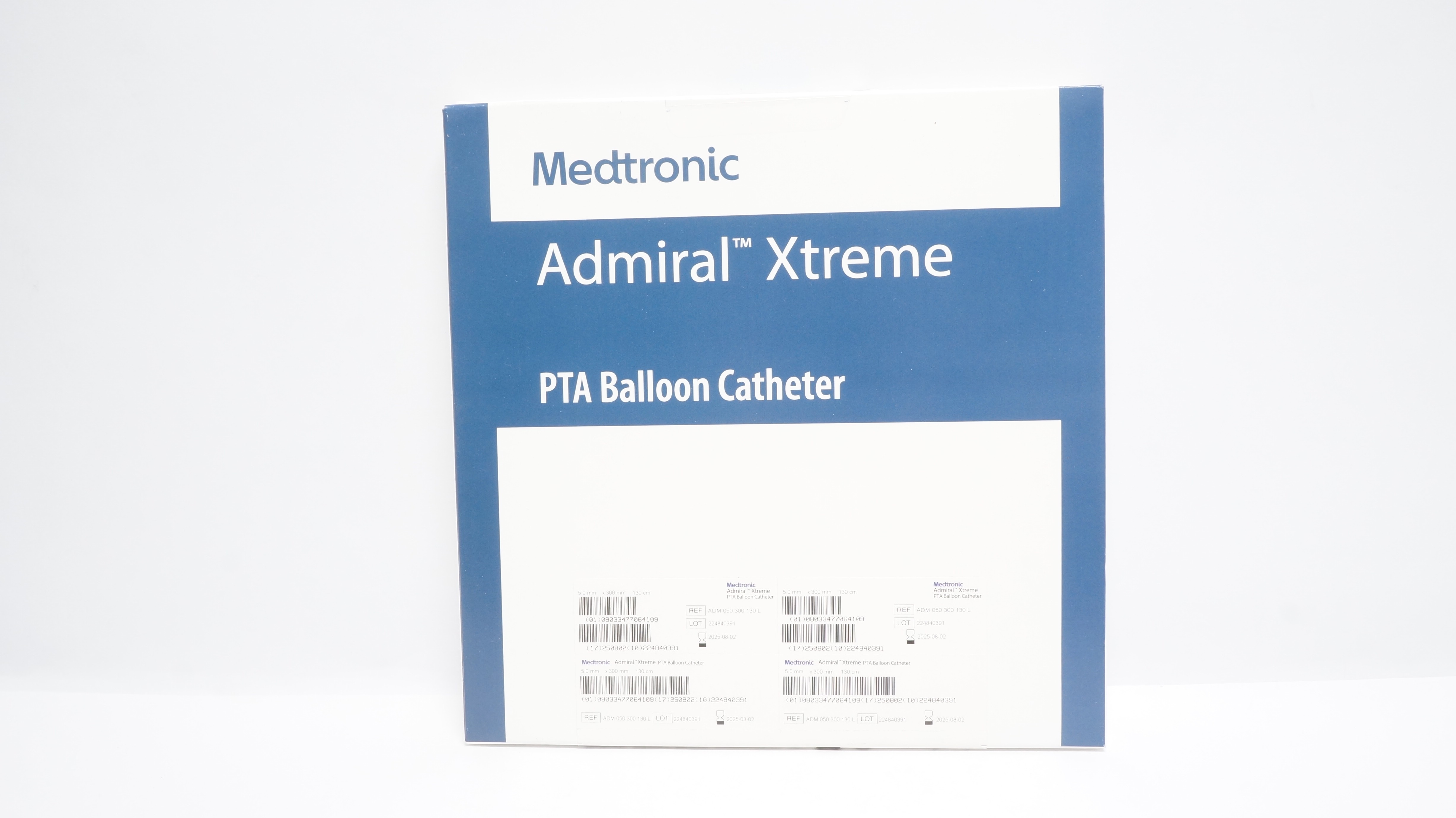 Medtronic ADM050300130L Admiral Xtreme PTA Balloon Cath. 5.0 x 300mm, 130cm (x)
