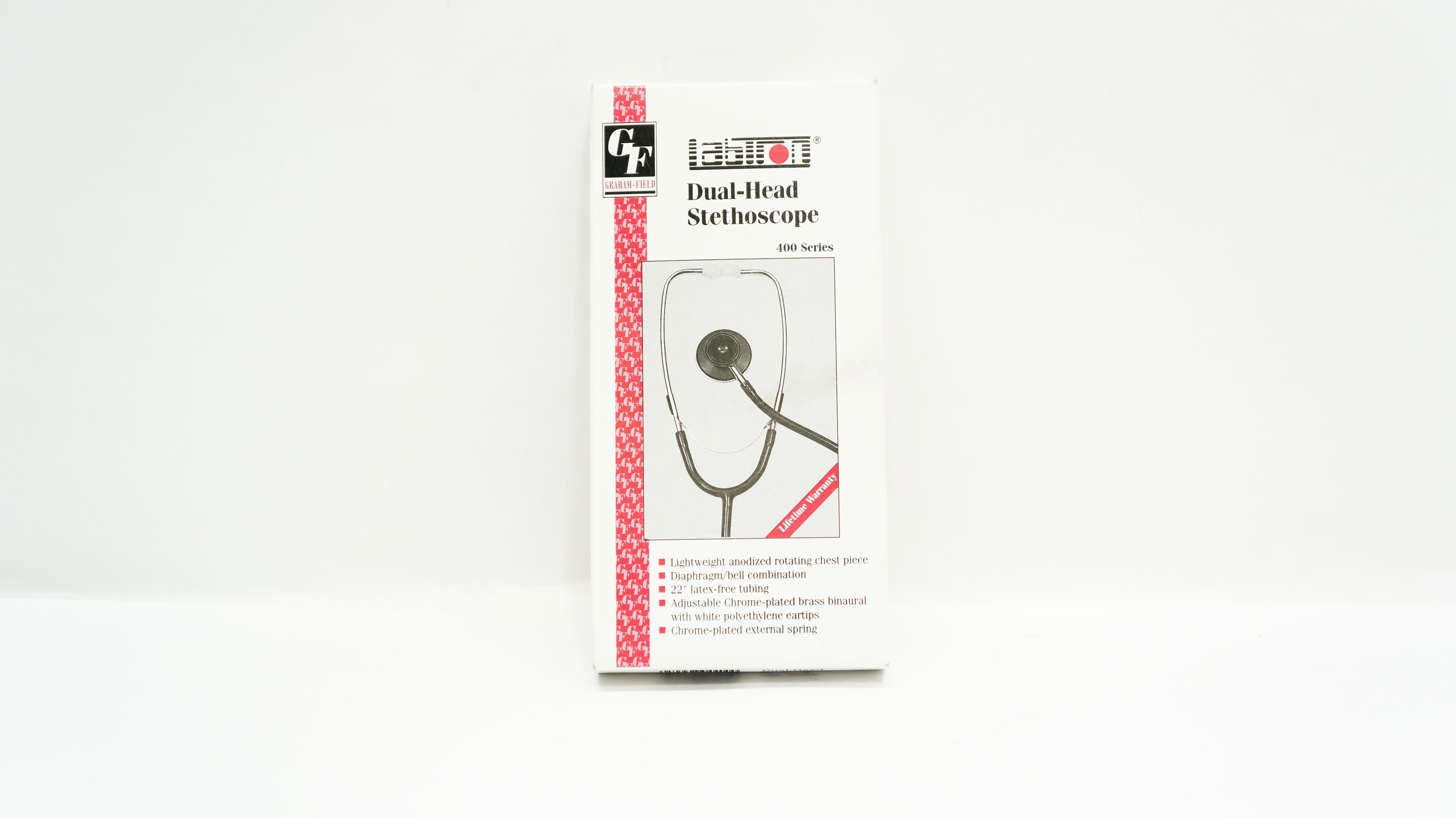 Graham-Field Dual-Head Stethoscope 400 Series Black