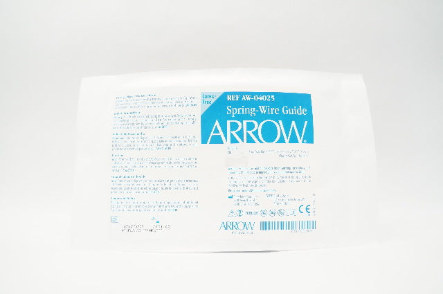 Arrow AW-04025 Spring-Wire Guide, Straight Soft Tip, .025inch x 13-1/8inch (x)