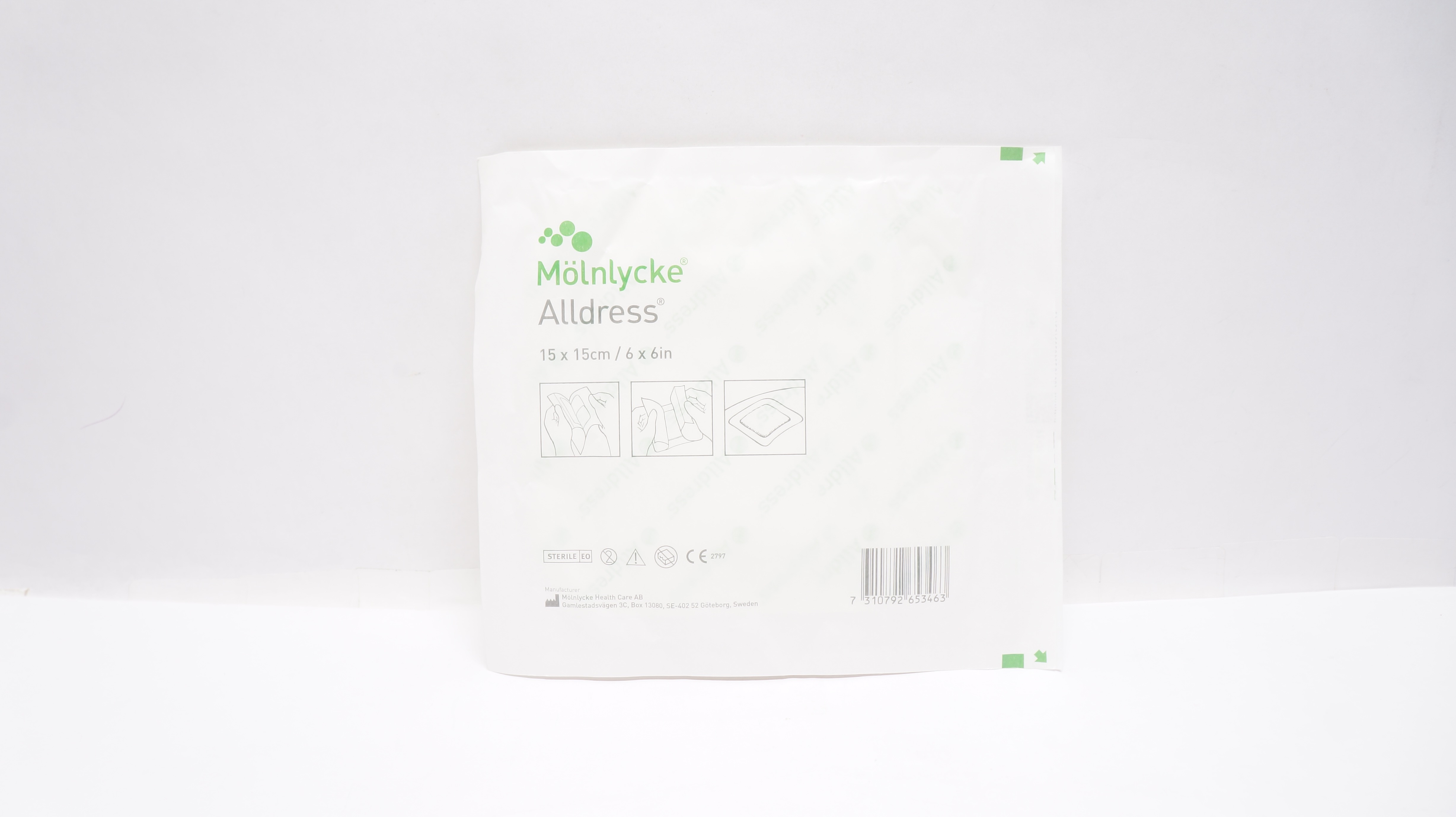 Molnlycke 265349 Alldress Composite Dressing 6inch x 6 inch (x)