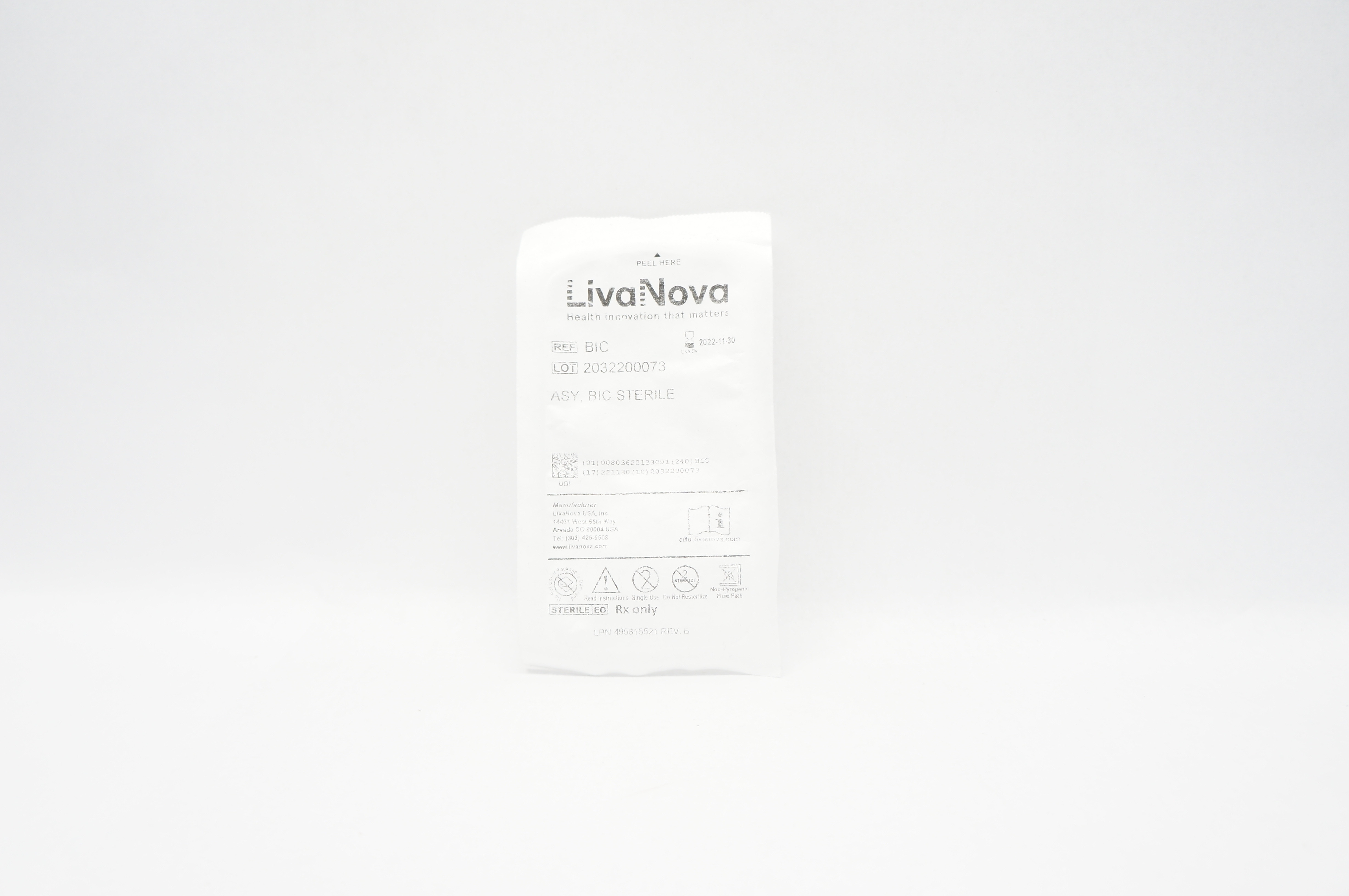 LivaNova BIC Asy, Bic Sterile