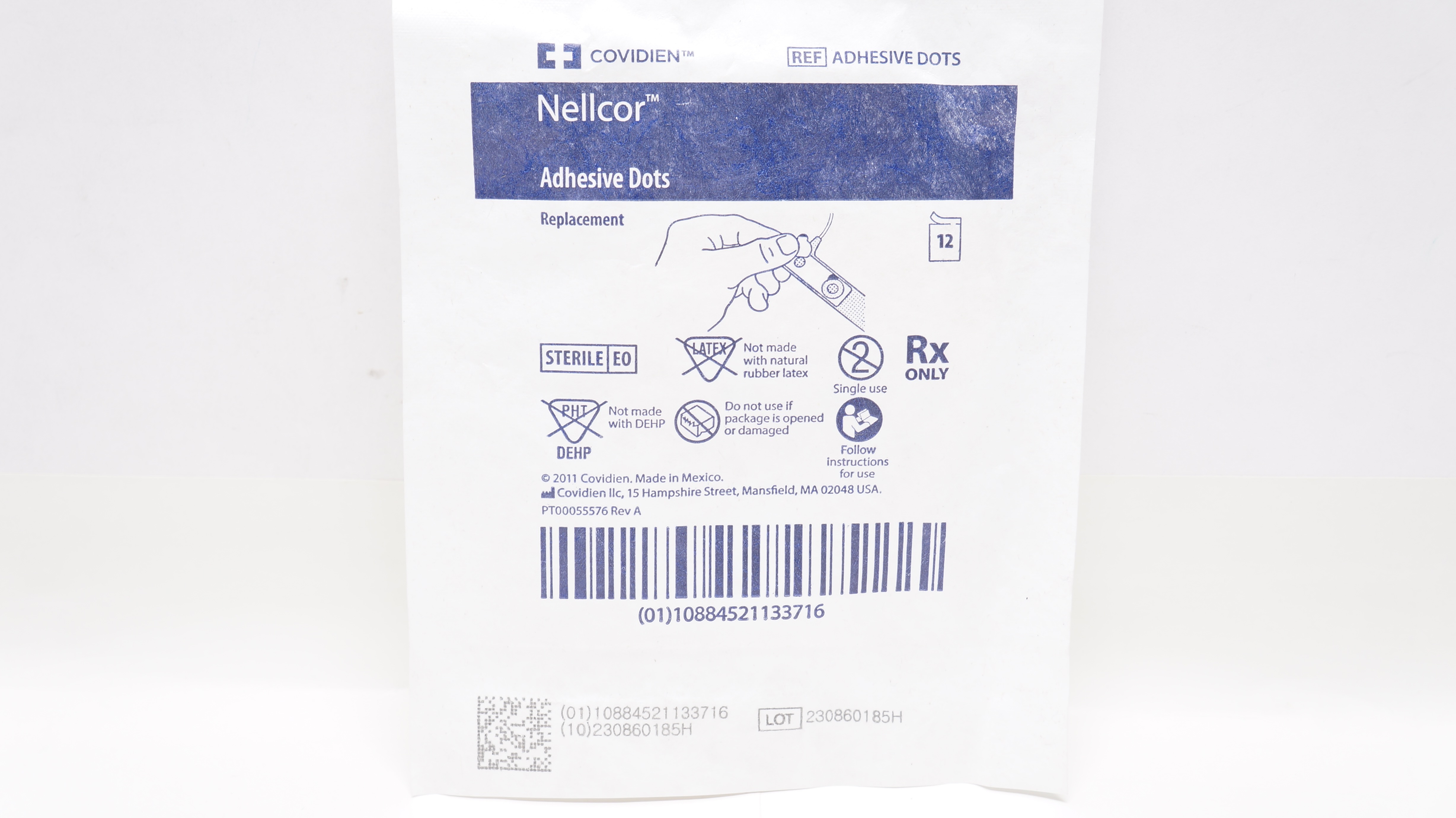 Covidien ADHESIVE DOTS Nellcor Adhesive Dots Replacement - Pack of 12