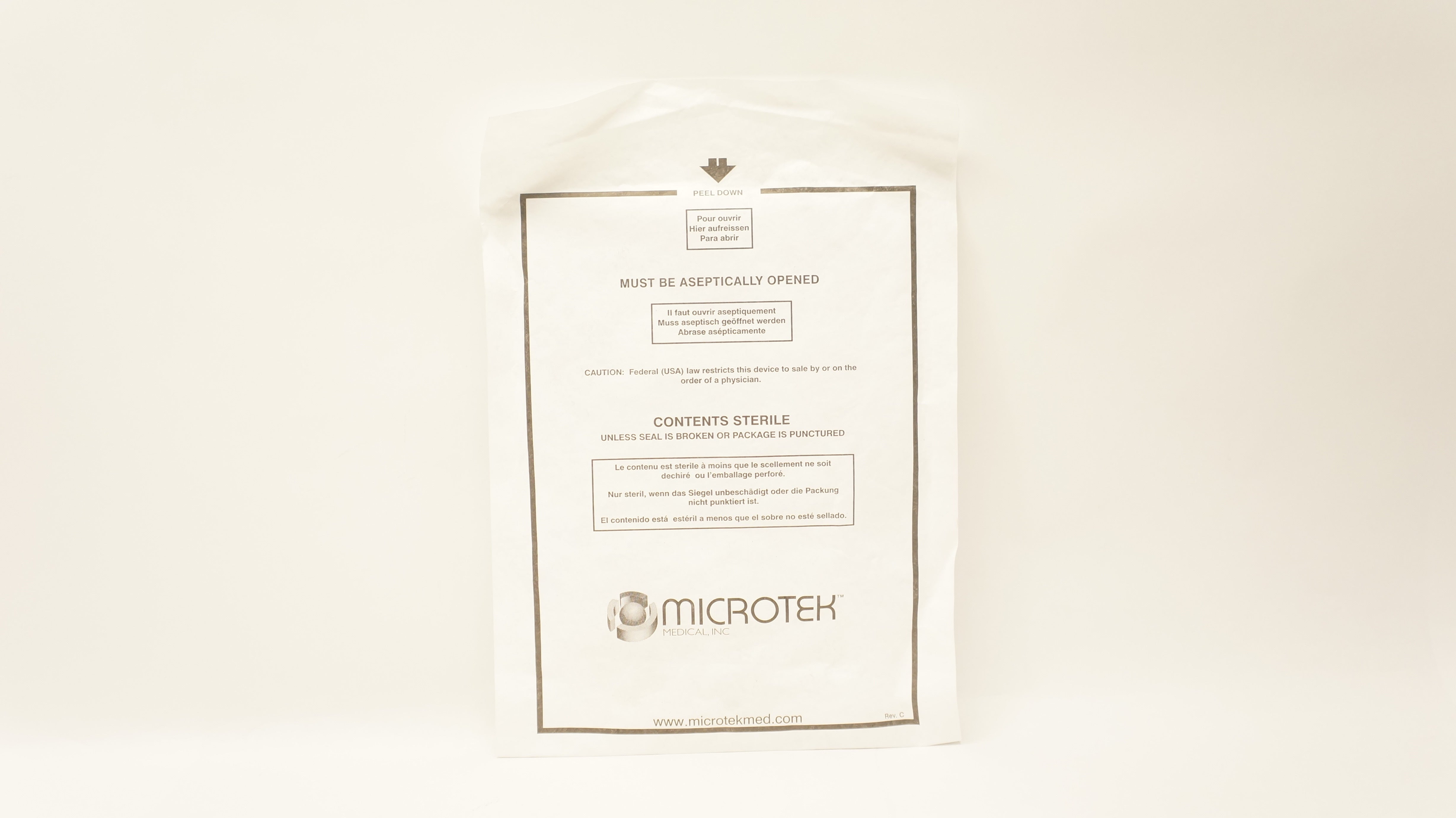 Microtek 9900UK Ecolab Equipment Drape Camera Cover 13cm x 244cm