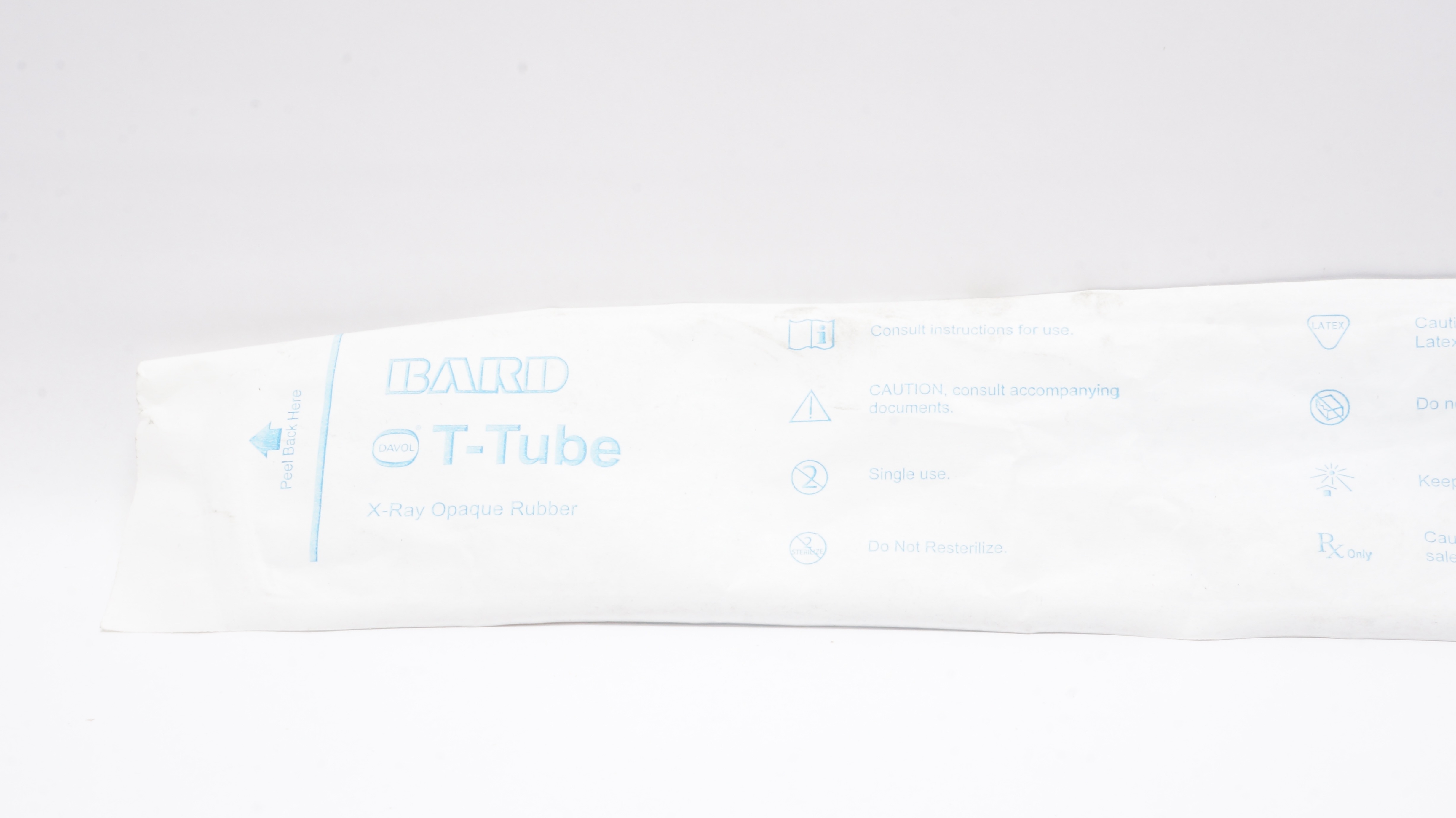 Bard 0099860 T-Tube X-Ray Opaque Rubber Deaver 22Fr. (x)