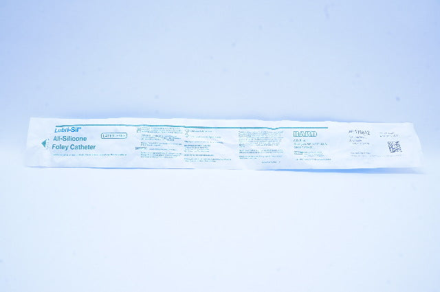 Bard 175812 Lubri-Sil All-Silicone Foley Cath. 12Fr x 5cc Balloon (x)