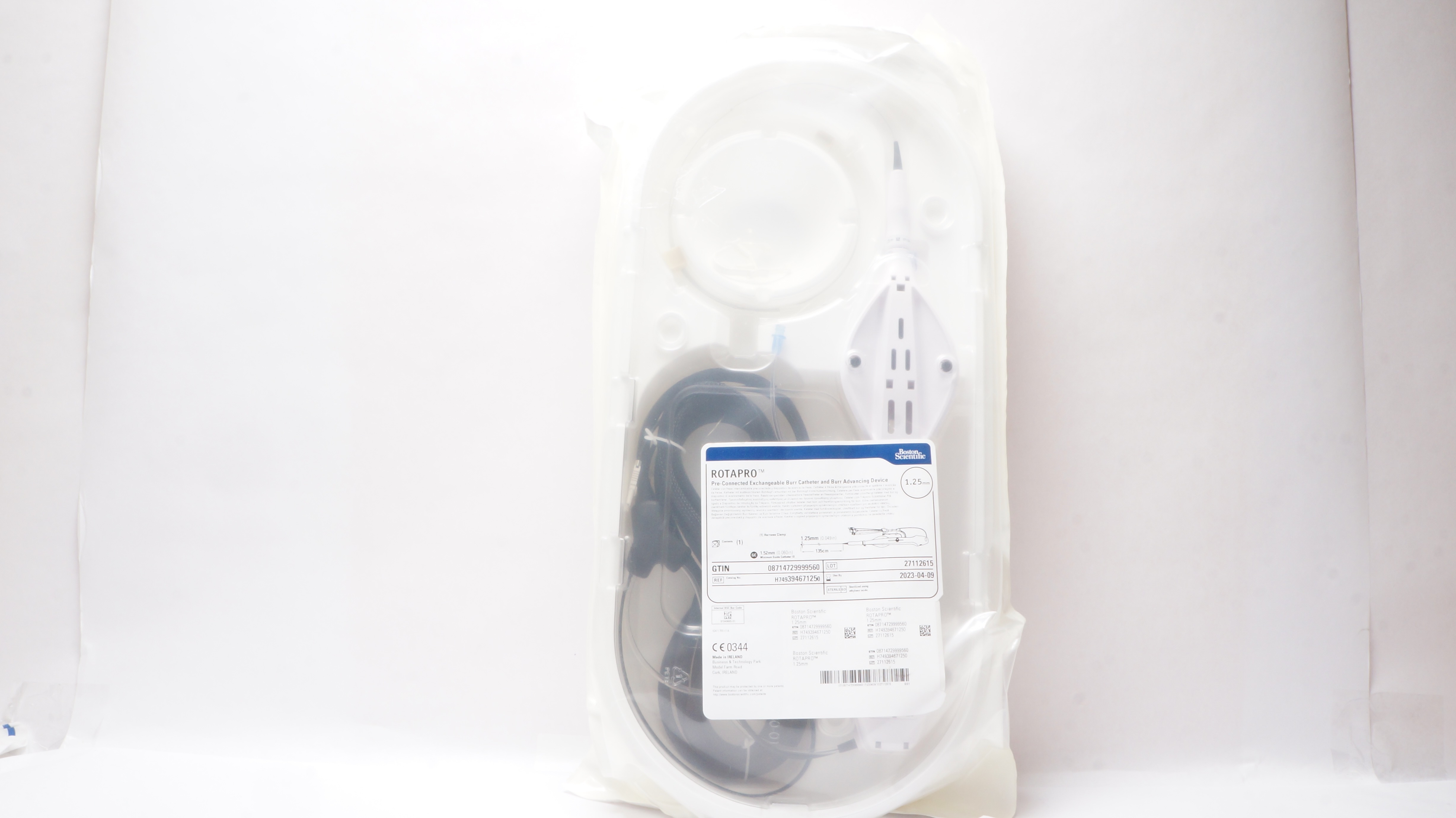 Boston Scientific H749394671250 Rotapro  Exchangeable Burr Cath. 1.25mm (x)