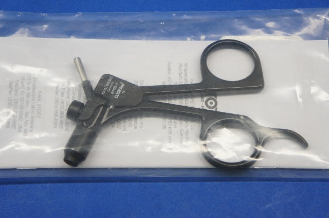 Karl Storz 33125P Clickline Metal Insulated Handle W/O Ratchet, With 4 Locking