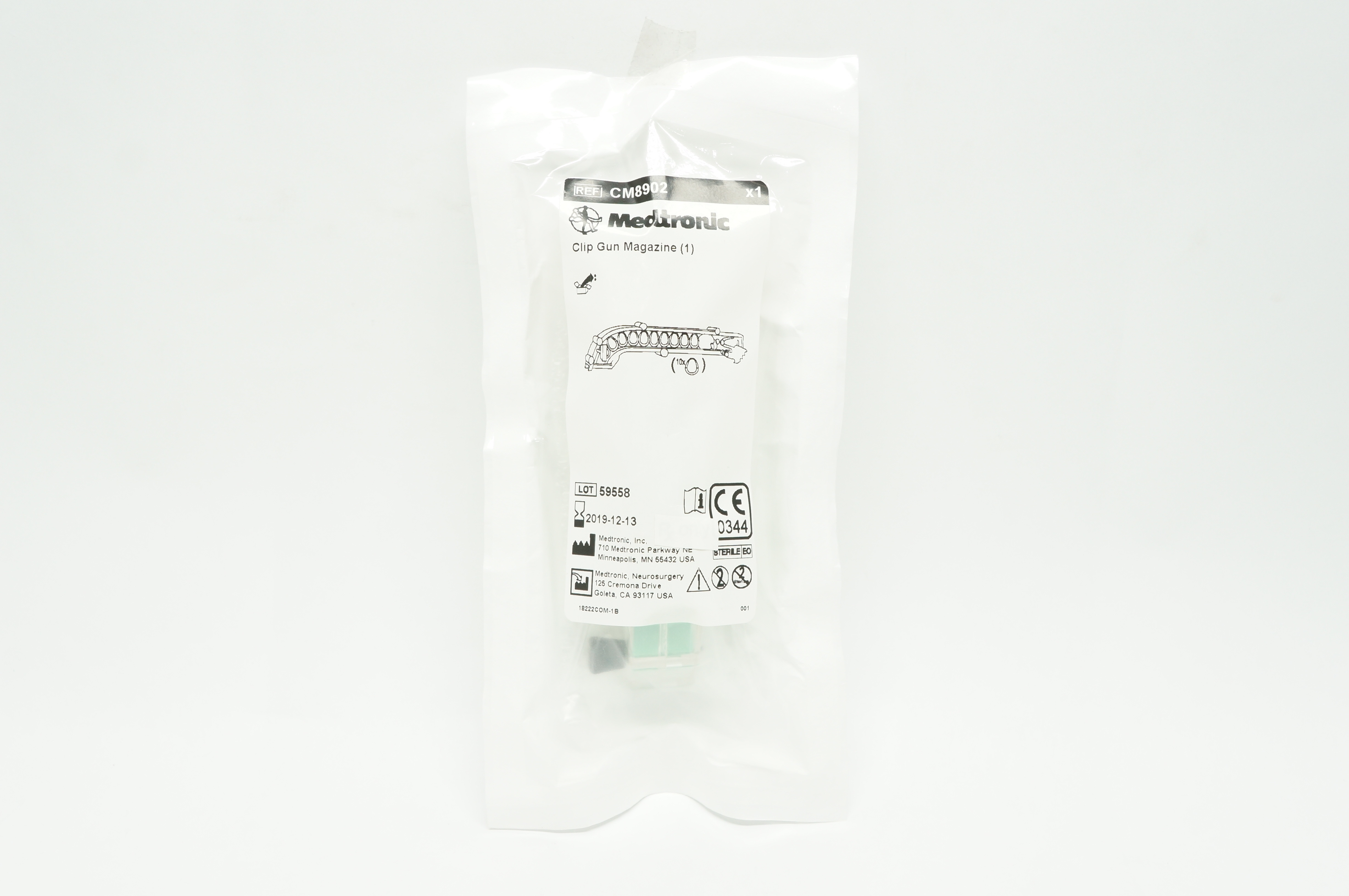 Medtronic CM8902 Clip Gun Magazine (x)