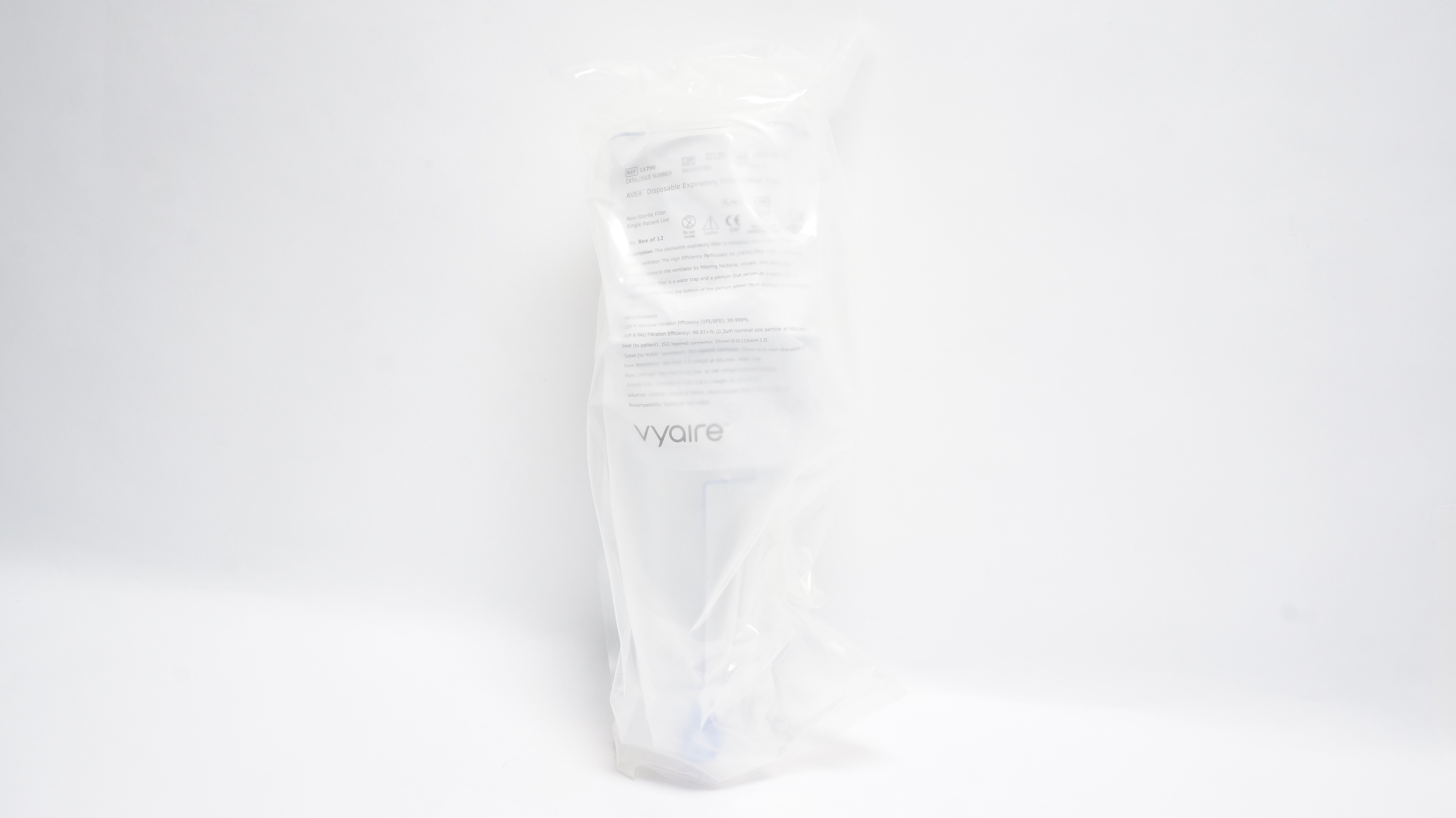 Vyaire 11790 AVEA Disposable Expiratory Filter with Water Trap