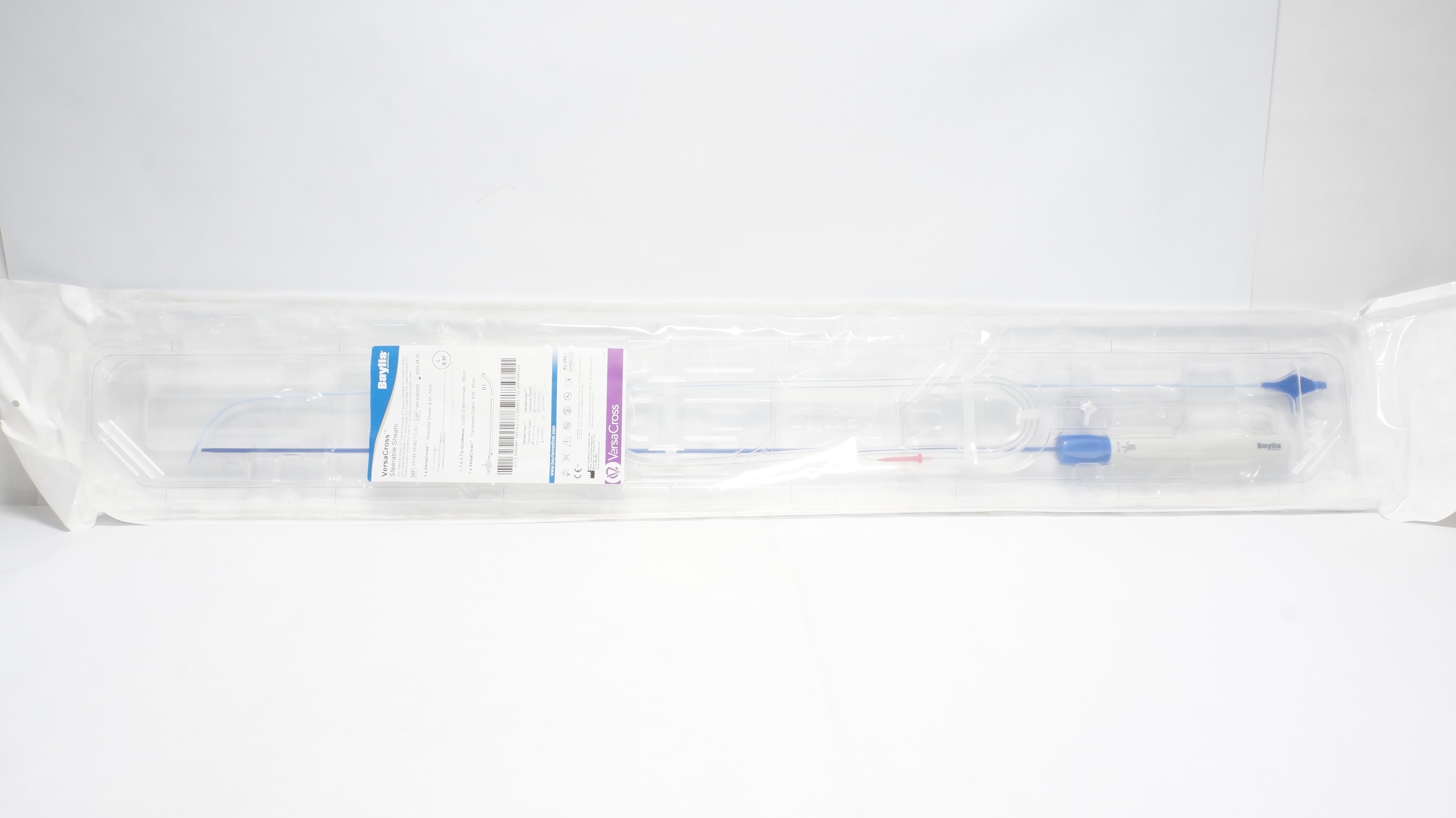 Baylis Medical VST85-35-BD-71L-D1 VersaCross Steerable Sheath 8.5F,72cm,L (x)