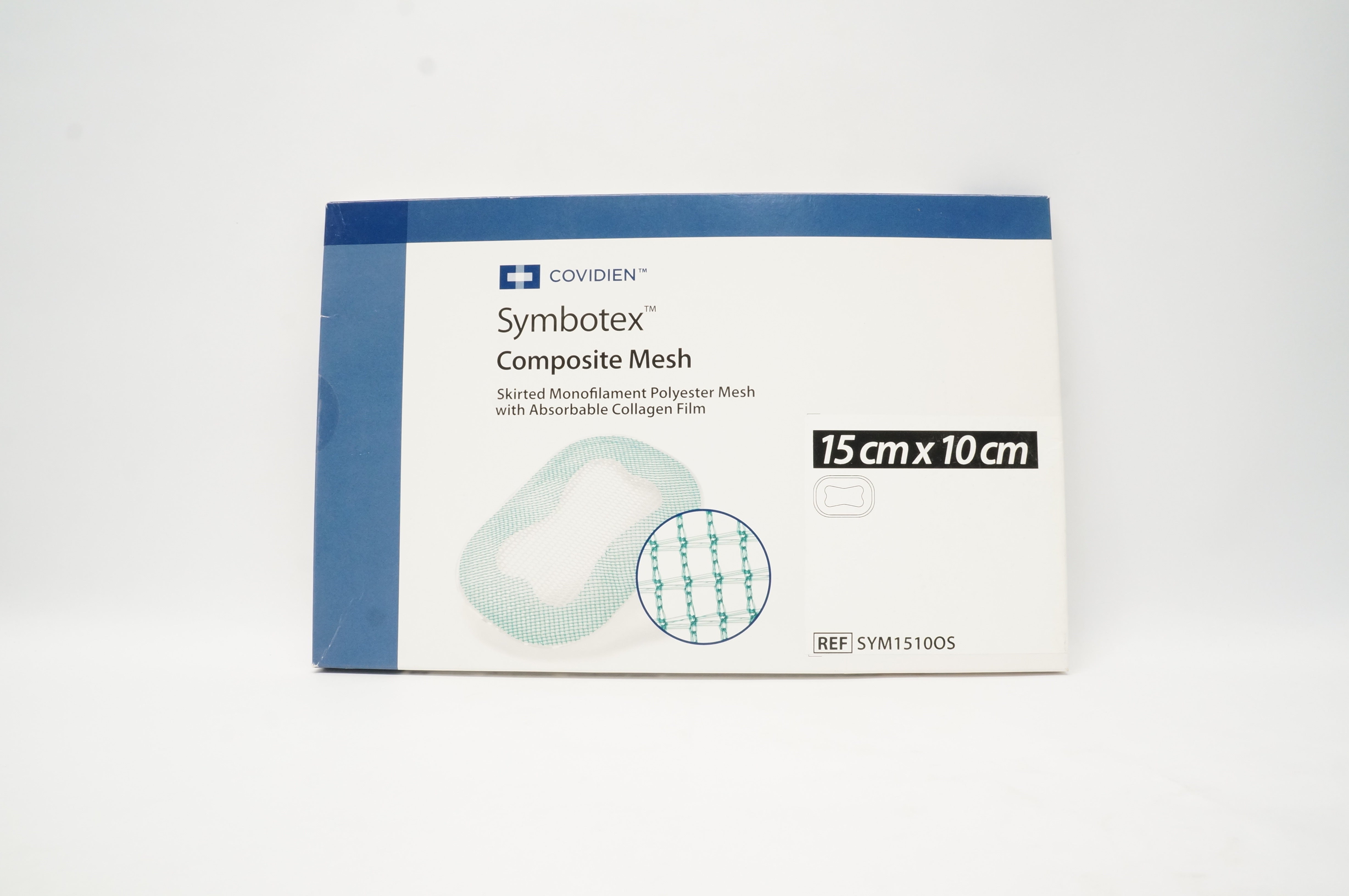Covidien SYM1510OS Symbotex Composite Mesh 15cm x 10cm (x)