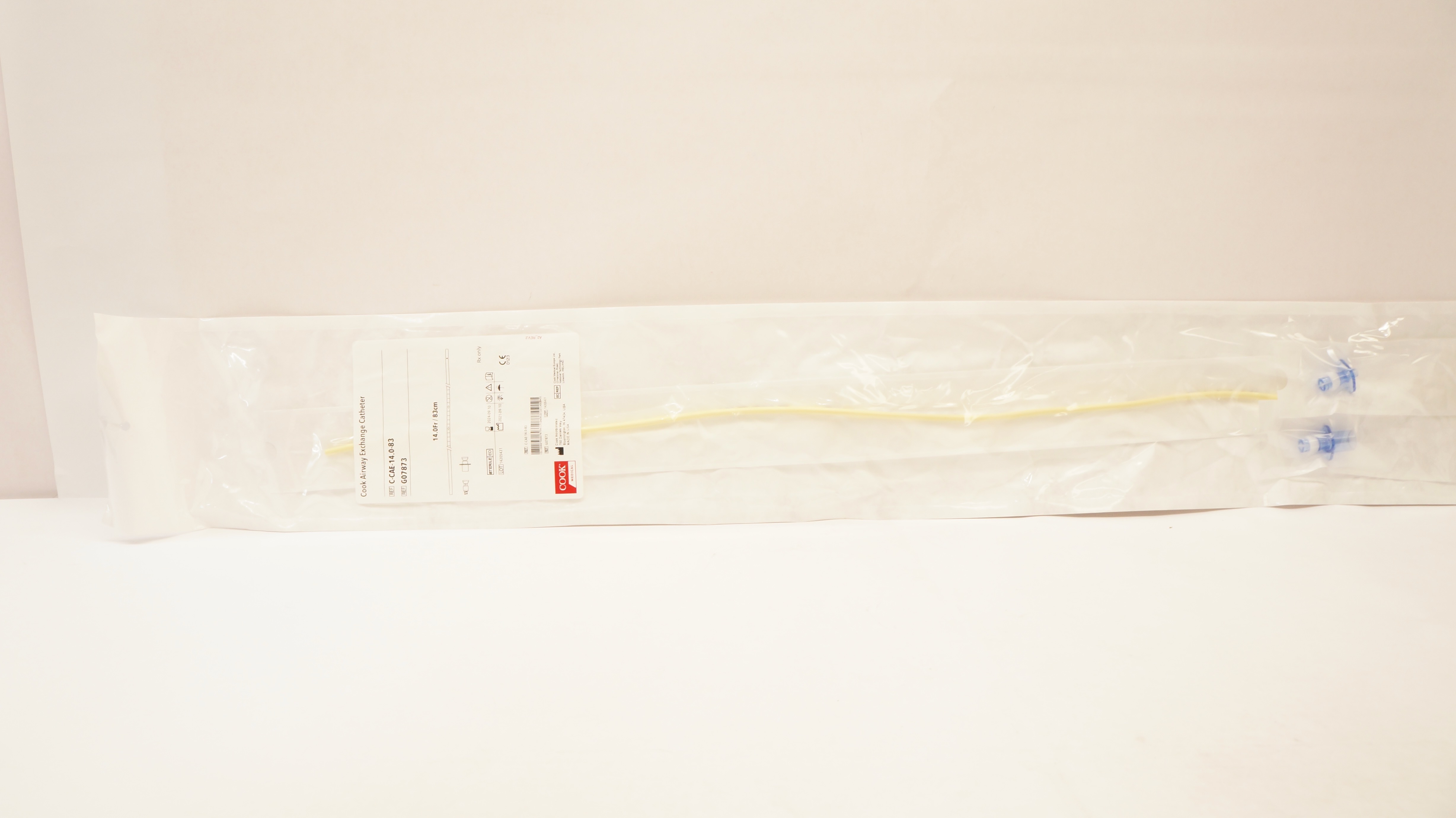 Cook G07873 Airway Exchange Cath. 14.0Fr x 83cm