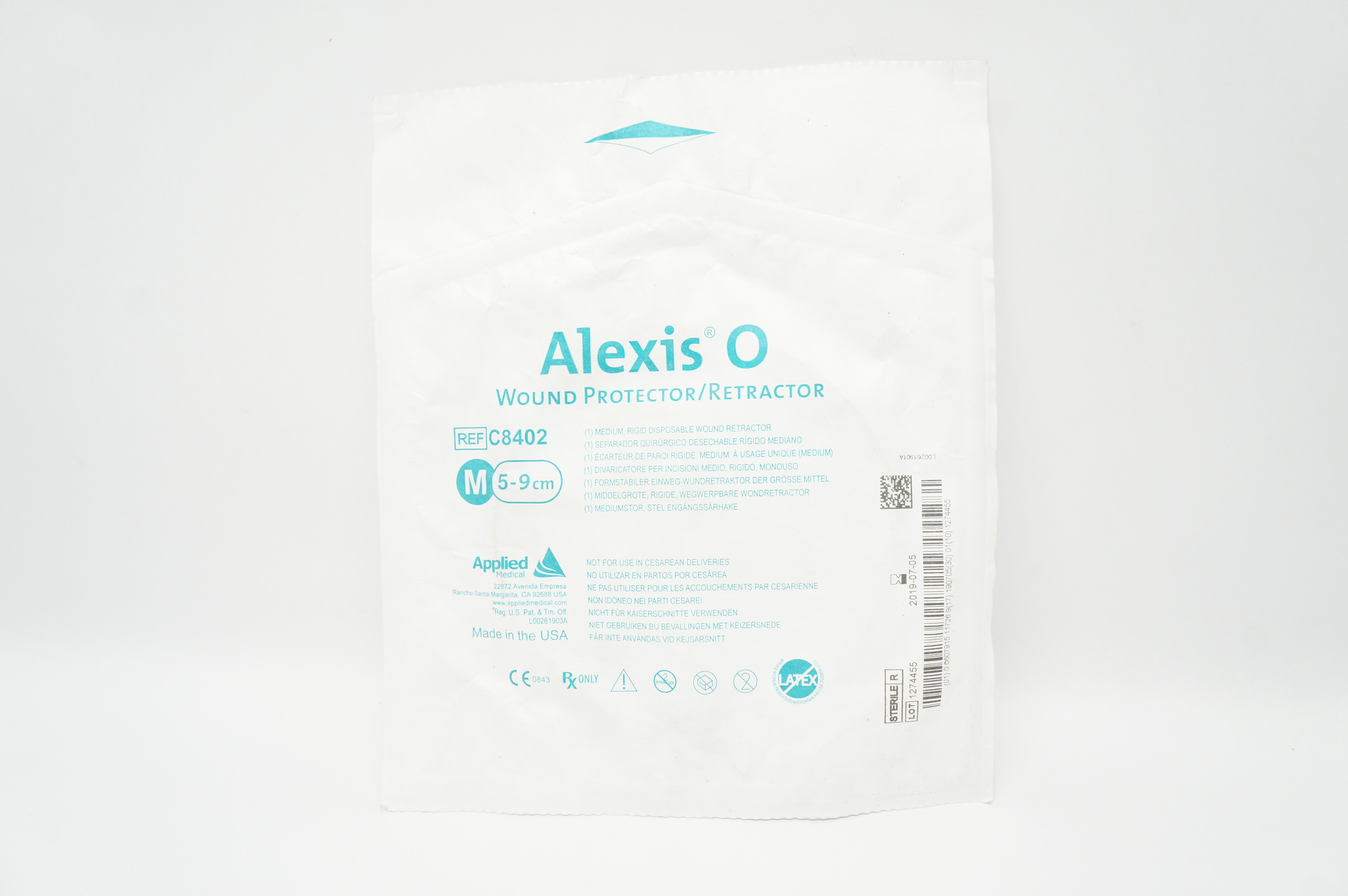 Applied Medical C8402 Alexis O Wound Protector/Retractor Medium 5-9 cm (x)