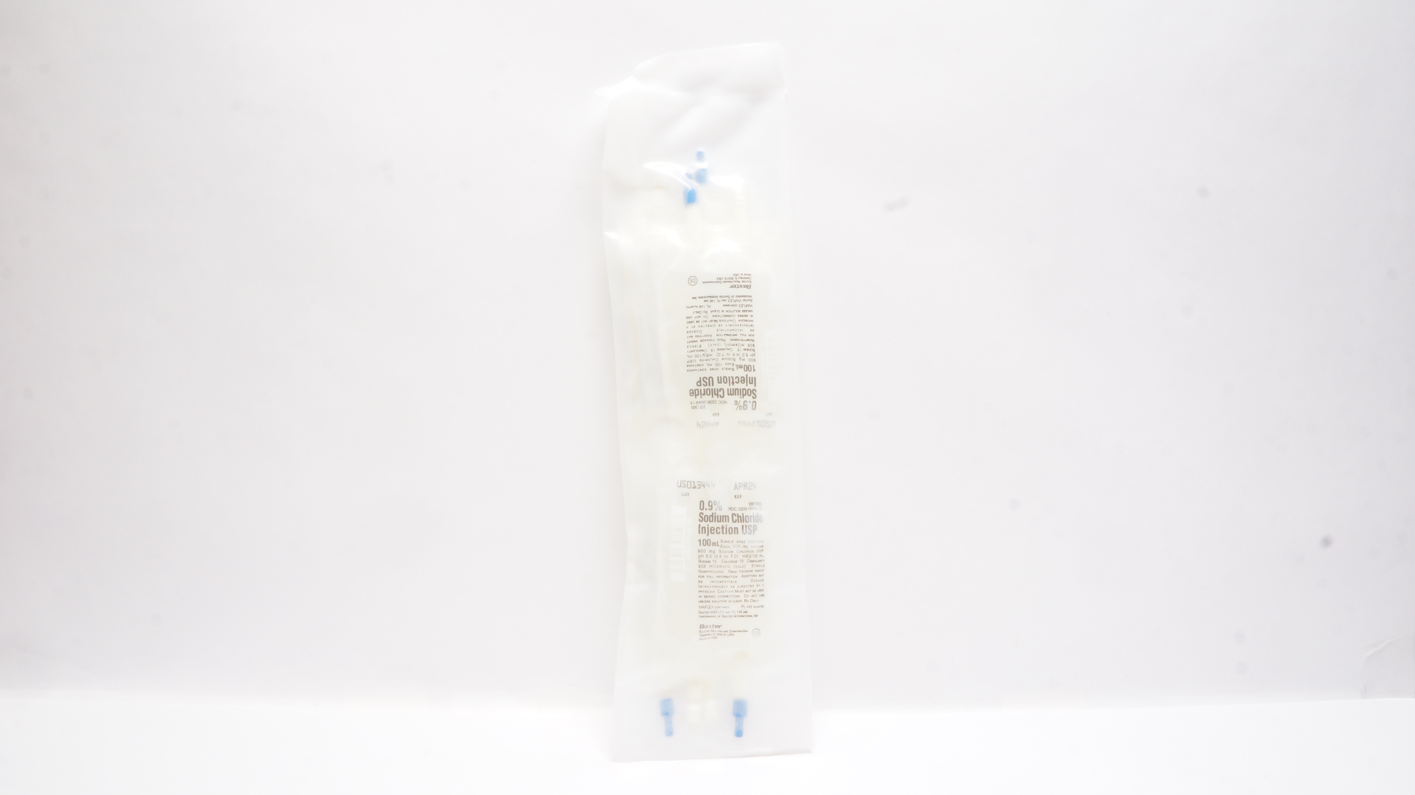 Baxter 2B1302 0.9% Sodium Chloride Injection USP 100mL