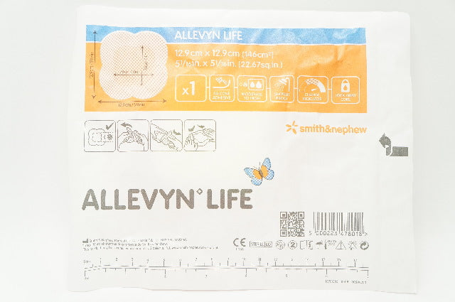 Smith&Nephew 66800168 Allevyn Life 5-1/16inch x 5-1/16inch