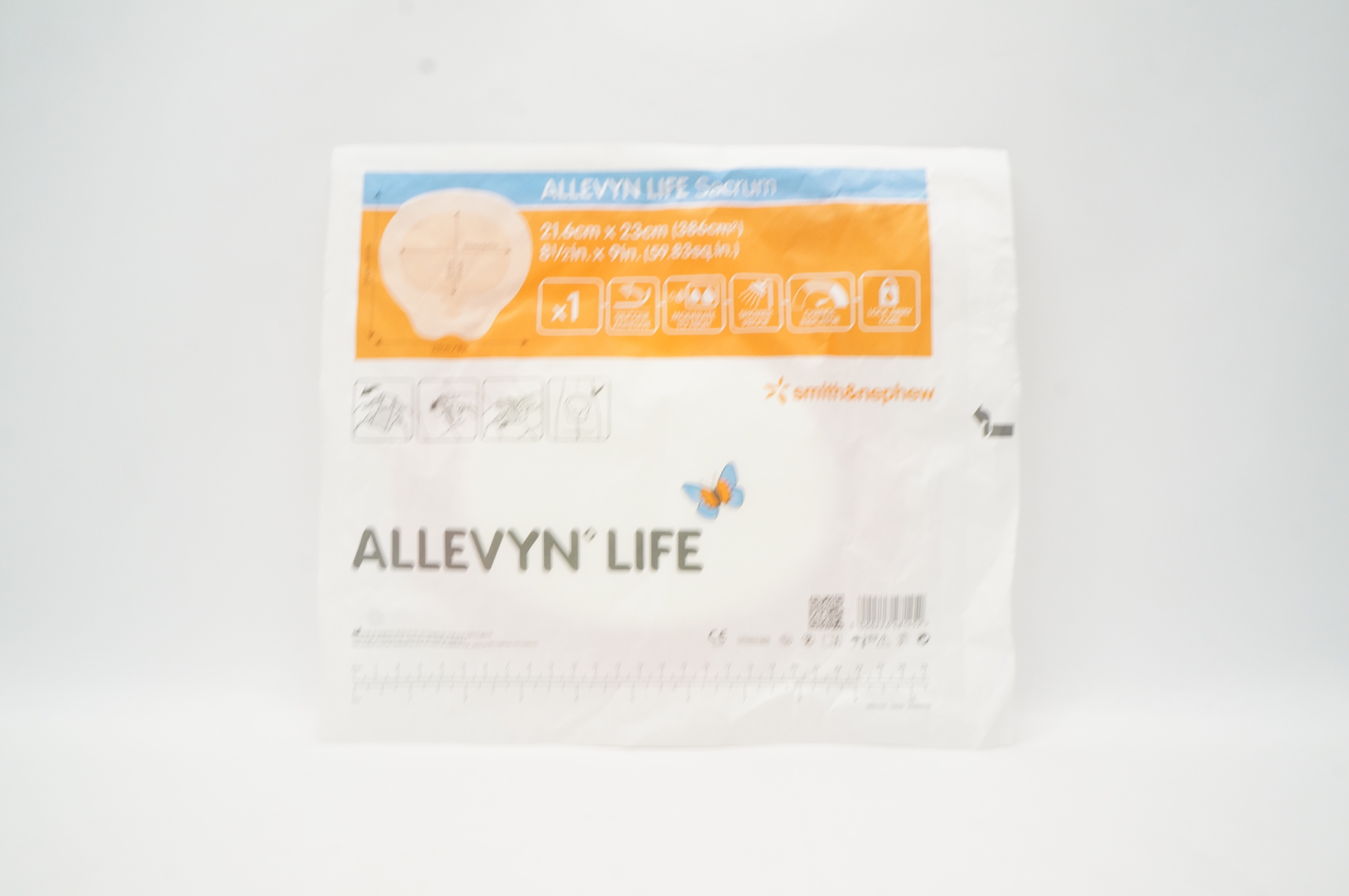 Smith&Nephew 66801307 Allevyn Life Sacrum 8-1/2inch x 9inch