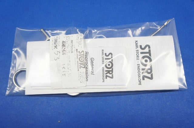 Karl Storz 28171CCN Silcut Punch, Shaft Angled 30deg Left, W/ Cleaning Port