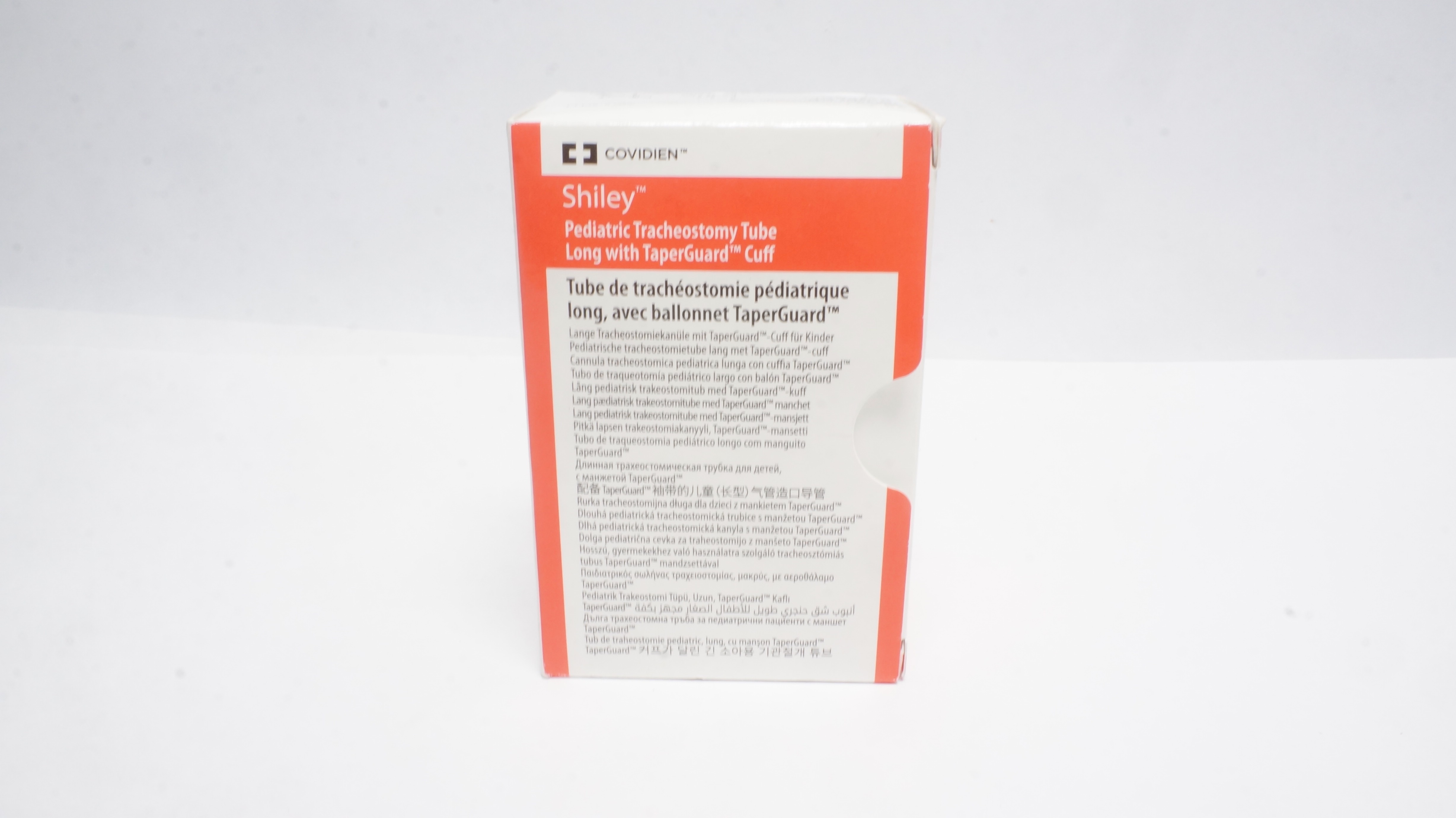 Covidien 5.5PLCF Shiley Pediatric Tracheostomy Tube Long W/TaperGuard Cuff (x)
