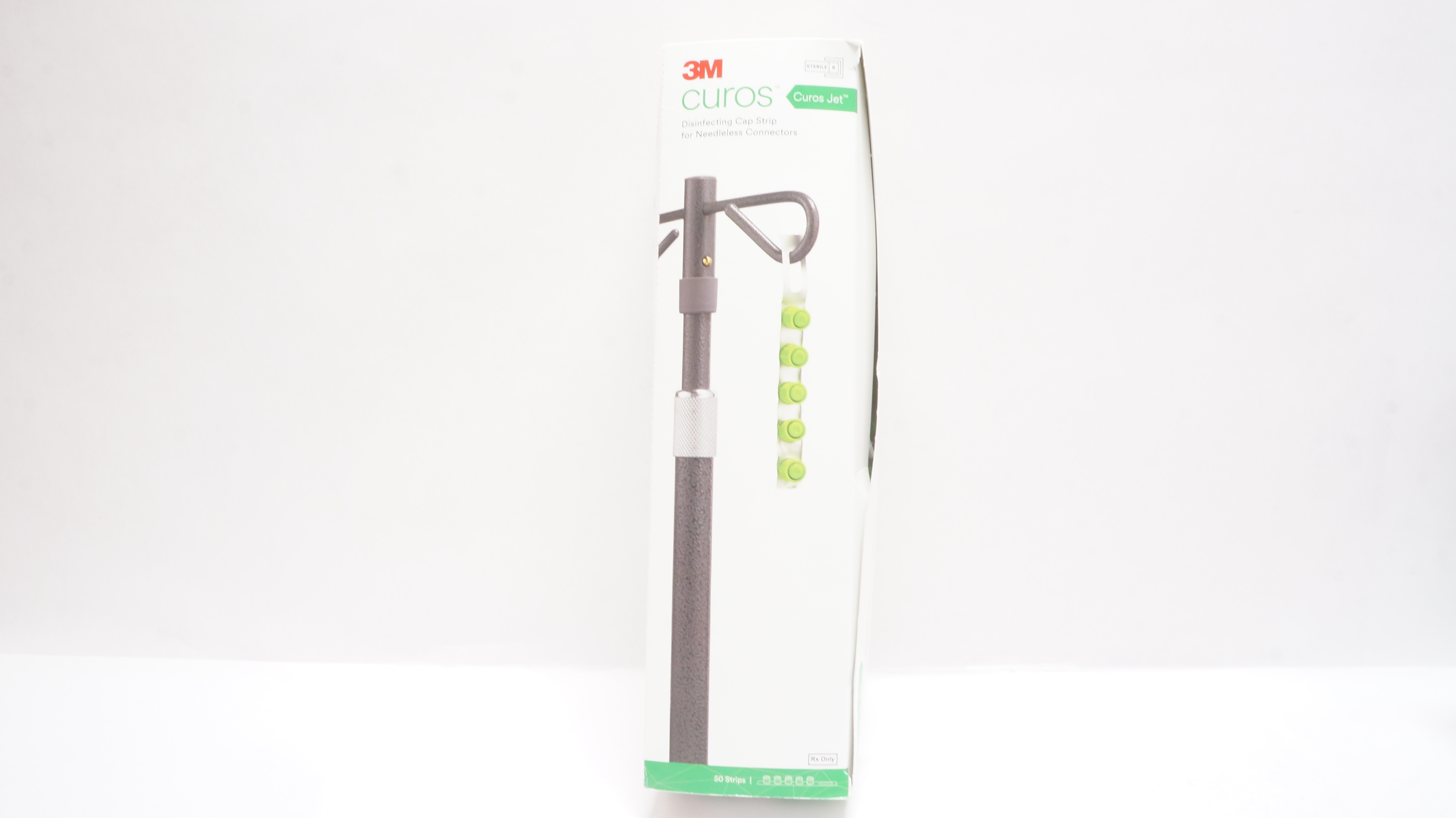 3M CFJ5-250 CUROS Disinfecting Cap Strip for Ndleless Connectors - Box of 50