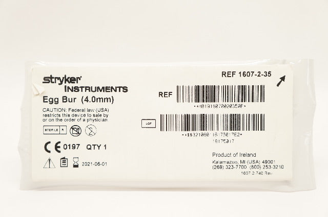 Stryker 1607-2-35 Egg Bur 4.0mm (x)