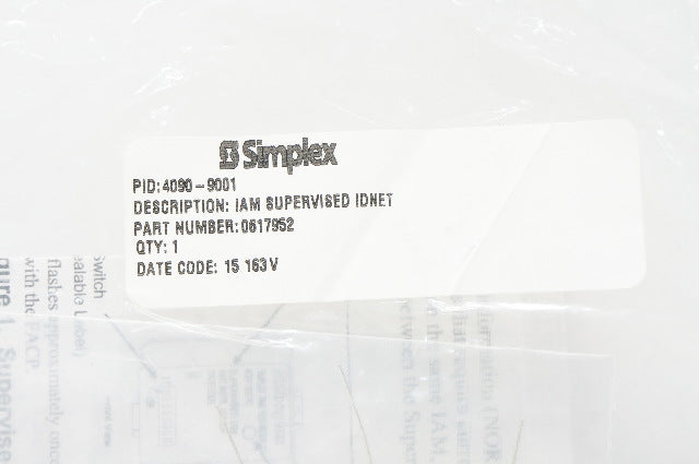 Simplex  4090-9001 IAM Supervised IDNET