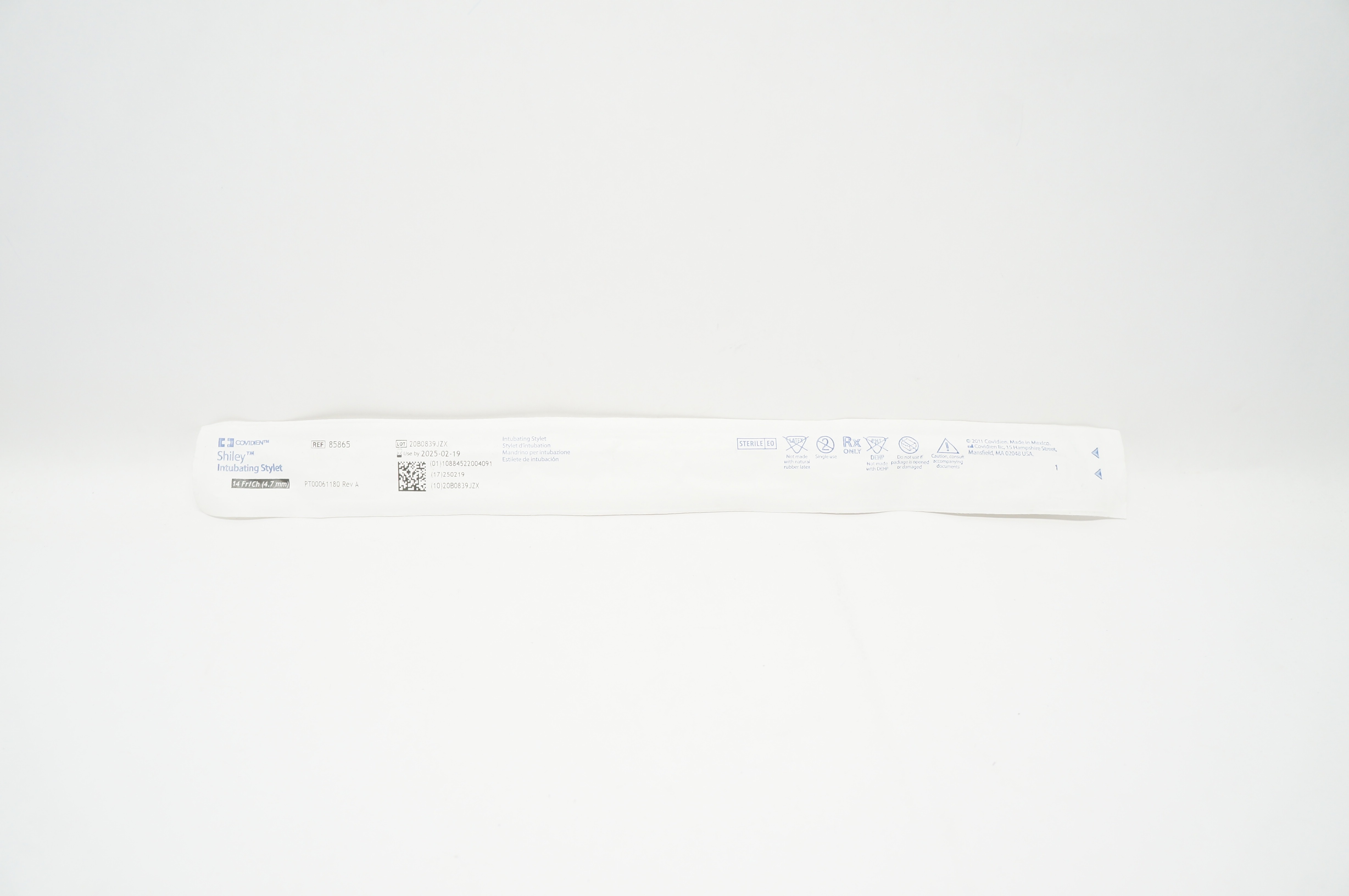 Covidien 85865 Shiley Intubating Stylet 14Fr/Ch