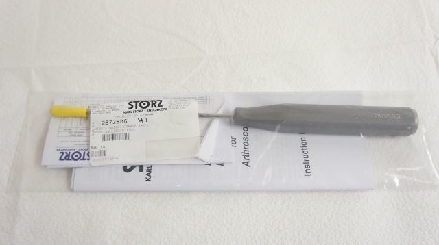 Karl Storz 28728BG Wide Straight Coarse Rasp, Working length: 13cm