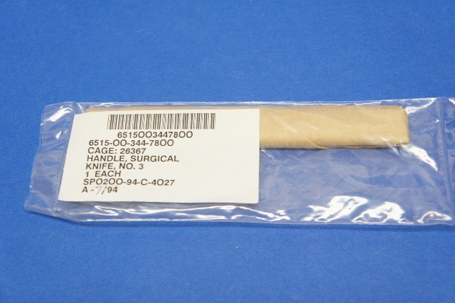 Grieshaber Handle Surgical Knife Detachable Blade Size 3 Narrow Nose