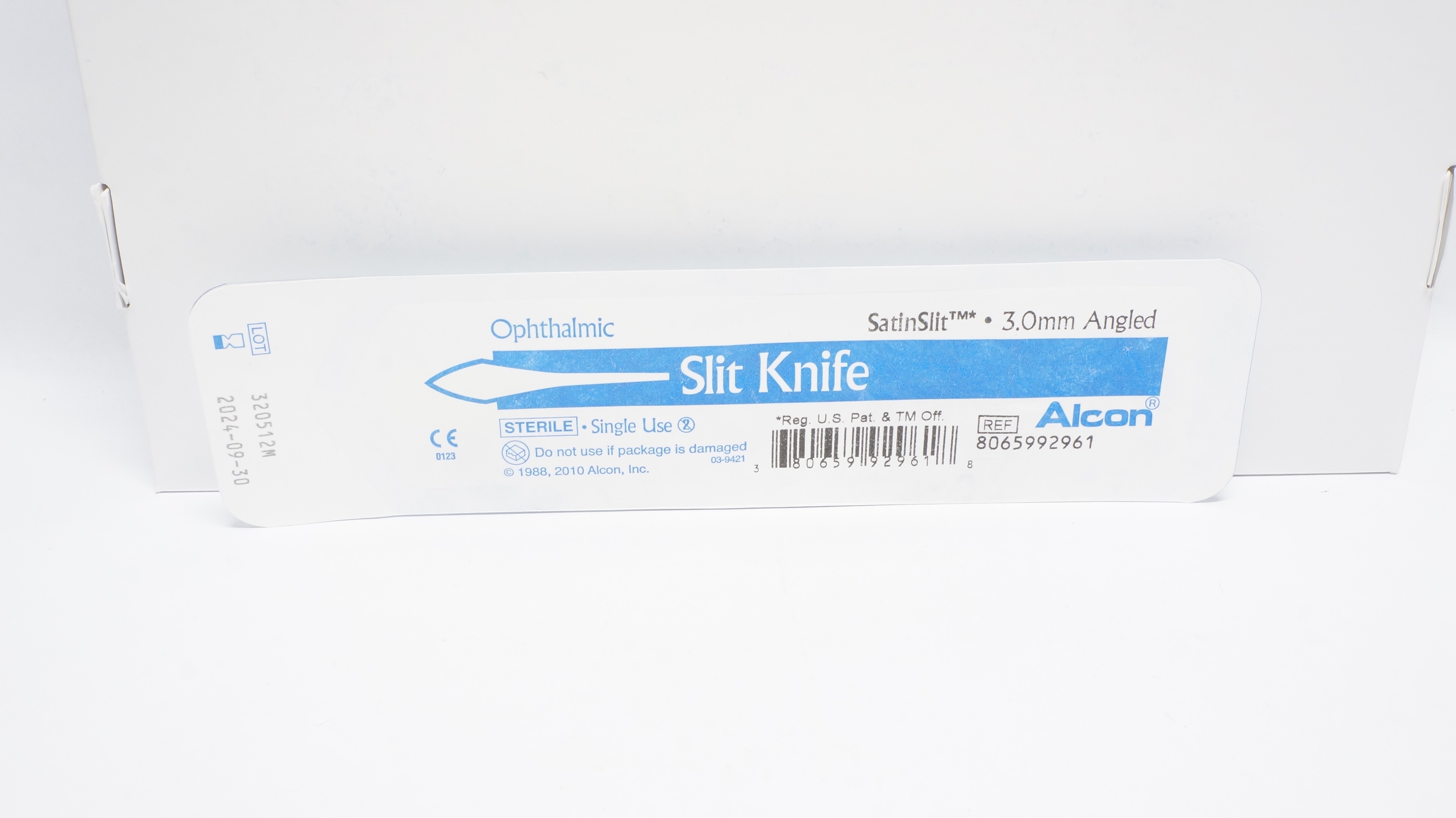 Alcon 8065992961 Ophthalmic Slit Knife 3.0mm Angled (x)