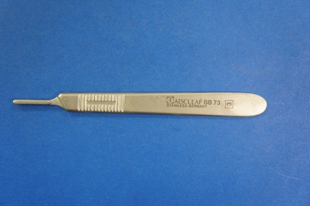 Aesculap Handle Surgical Knife Detachable Blade Size 3 Narrow Nose
