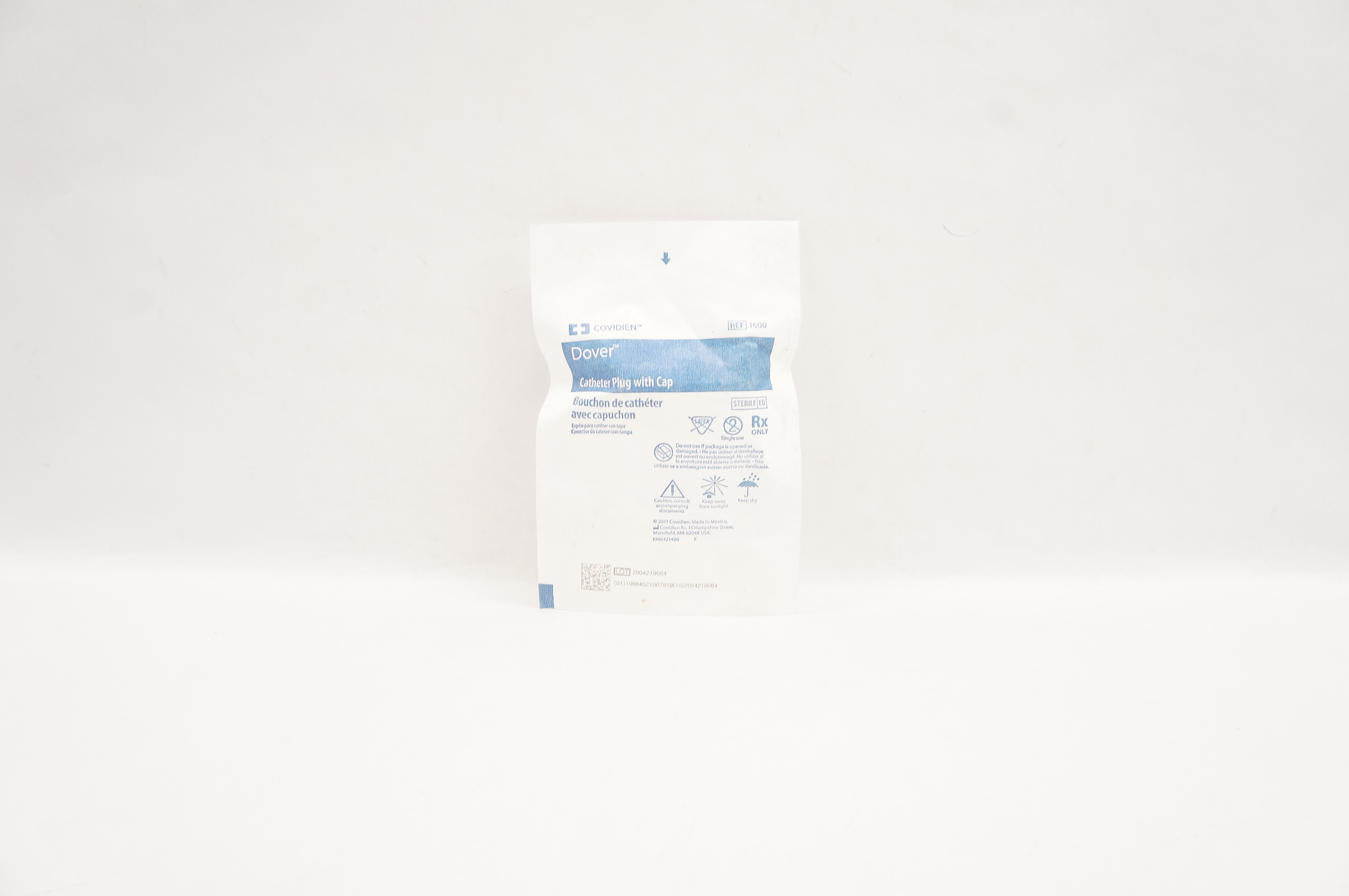 Covidien 1600 Dover Cath. Plug with Cap