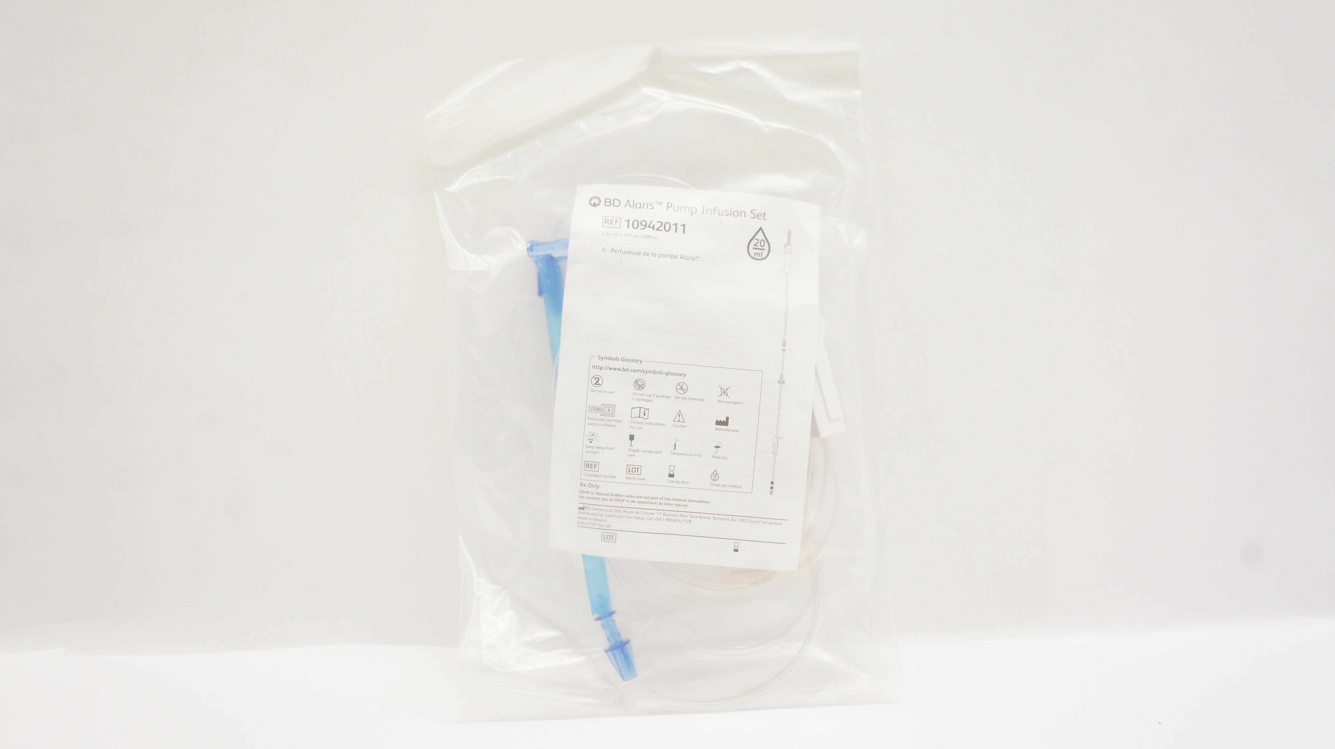 BD 10942011 Alaris Pump Infusion Set 23ml 109inch