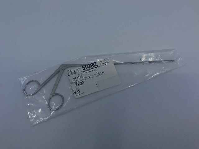 Karl Storz 663221 Forceps straight, With Oval, Width 1.8m, WL 18cm