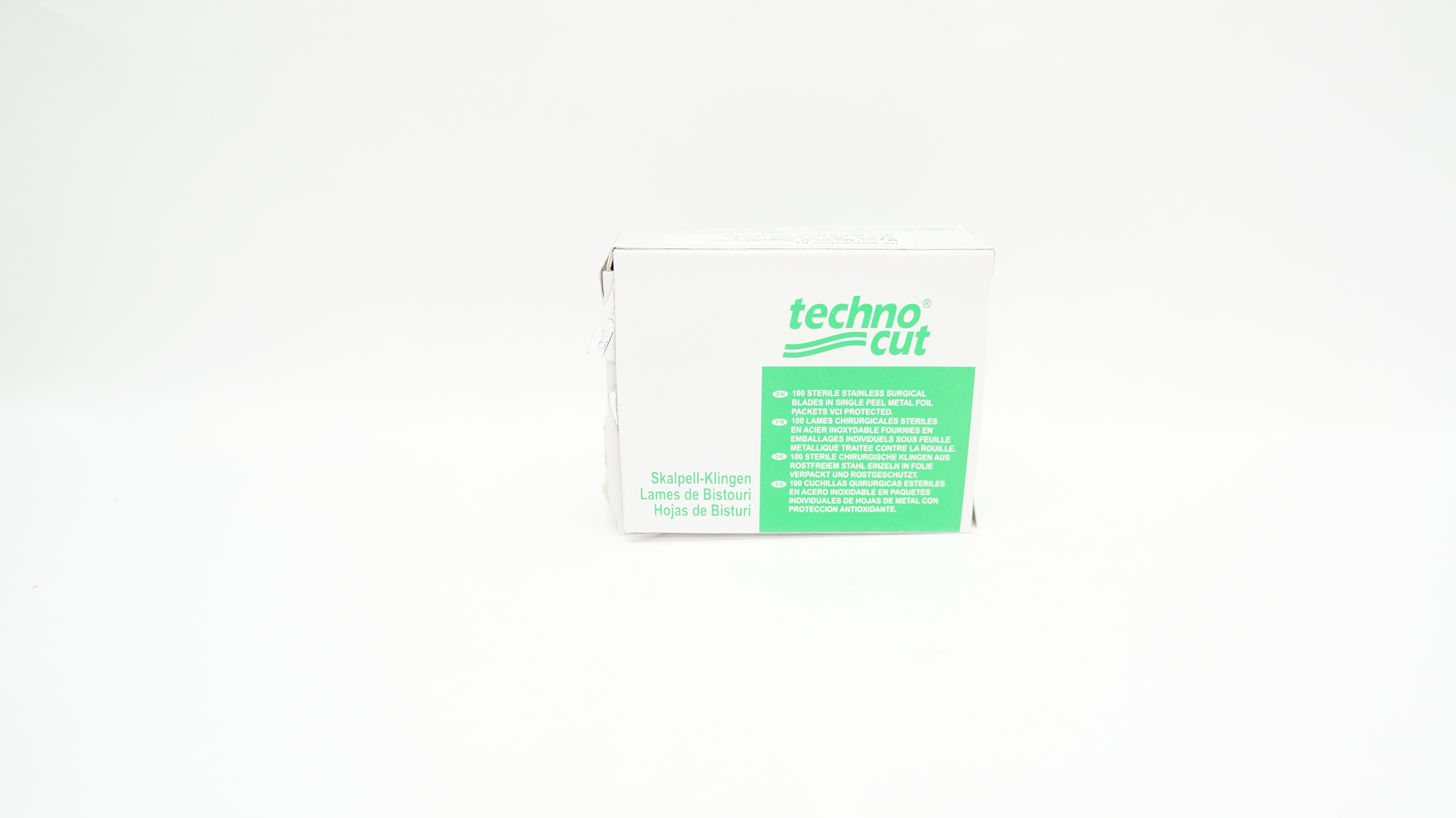 Niraj Industries 03740 Healthcare Technocut Surgical Blades SS #10-Box Of 53