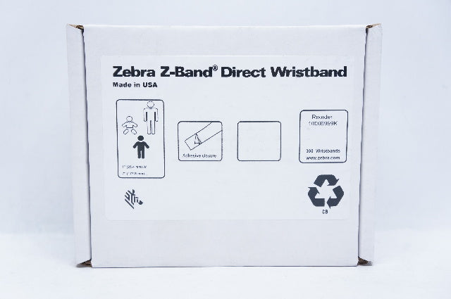 Zebra 1006999K Z-Band Direct Wristband