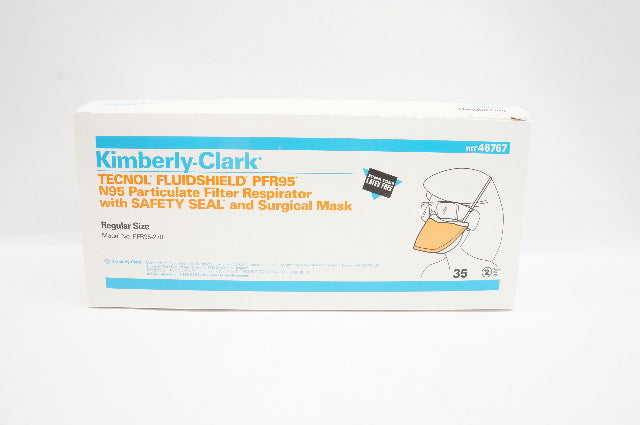 Kimberly-Clark 46767 Tecnol N95 Particulate Filter Respirator & Mask - Box of 35