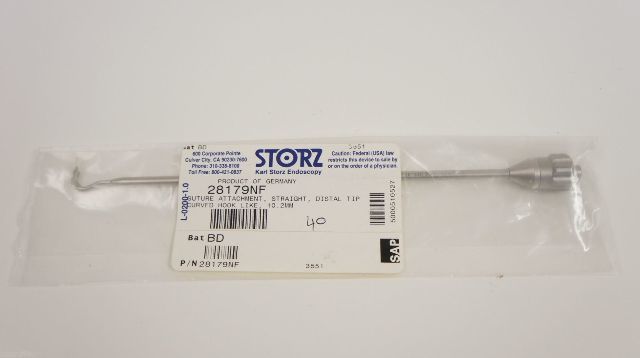 Karl Storz 28179NF Sture Attachment Straight Distal Tip Curved Hook Like 10.2mm