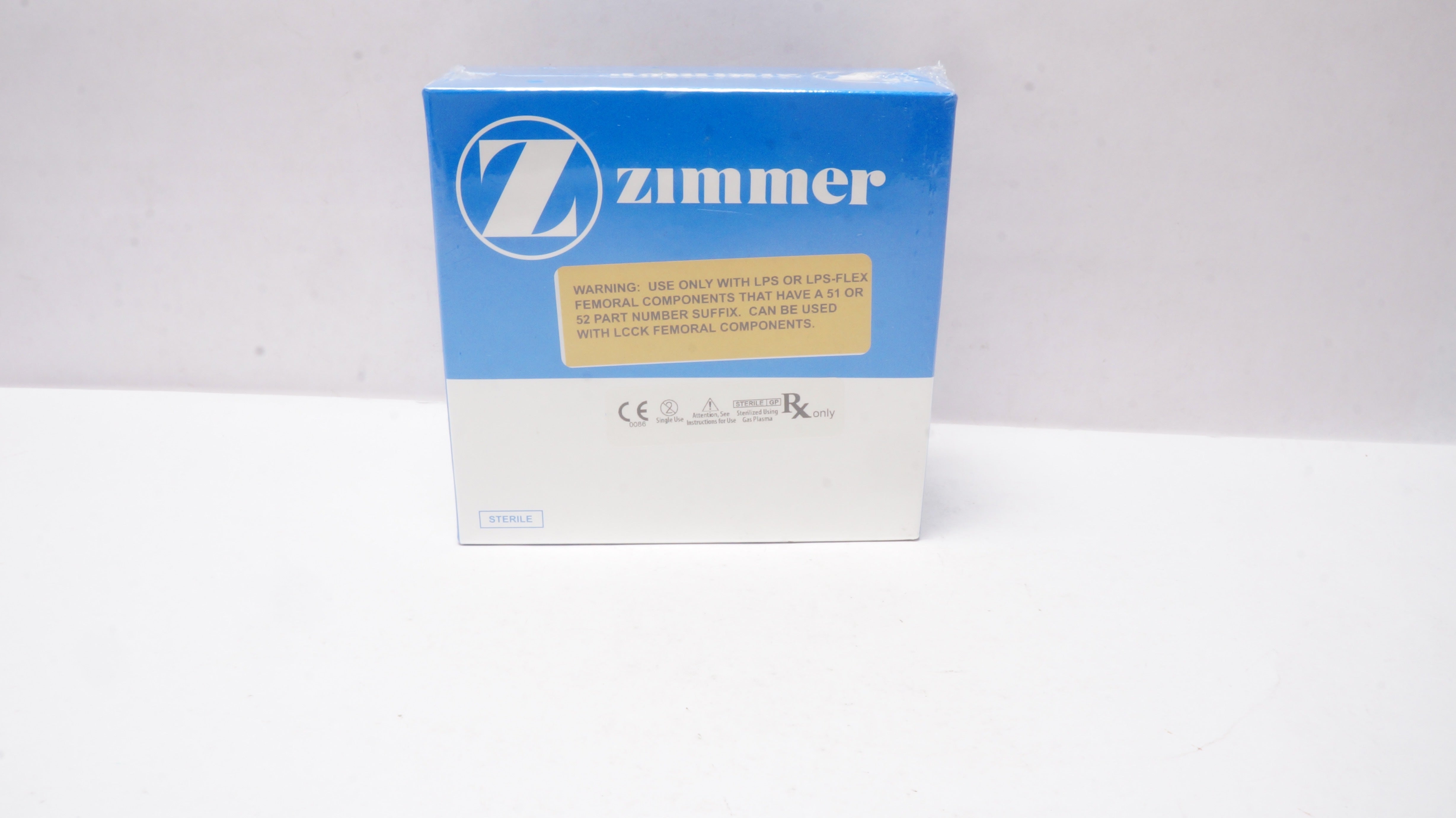 Zimmer 5962-22-14 Prolong Polyethylene Articular Surface Size C/D 14mm (x)